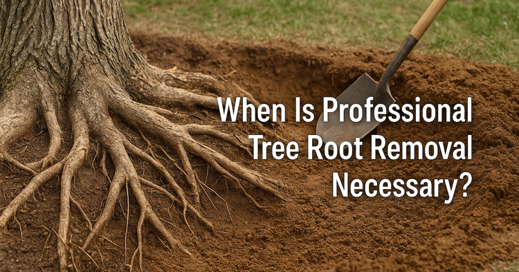 When Is Professional Tree Root Removal Necessary?