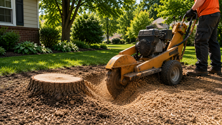 How Long Does Stump Grinding Take and What Does It Include?