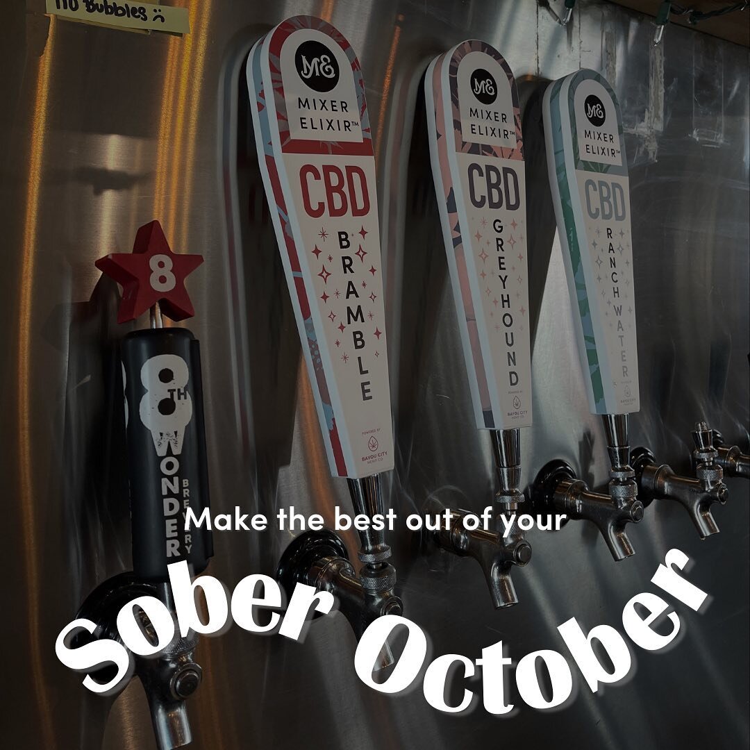 Sober October check in! 🎃

Here are 3 tips to making the best out of your Sober October: 

🍻 Have an accountability partner - everything is better with friends, even staying sober!

🌿 Alternatives - How can you replace your old habits, but still h