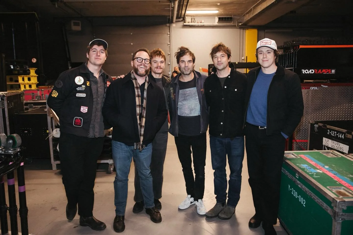 Hanging with @thebarrbrothers &amp; @thetorsband at the Ziggo Dome in Amsterdam in November. 📸 x @laurenkallen