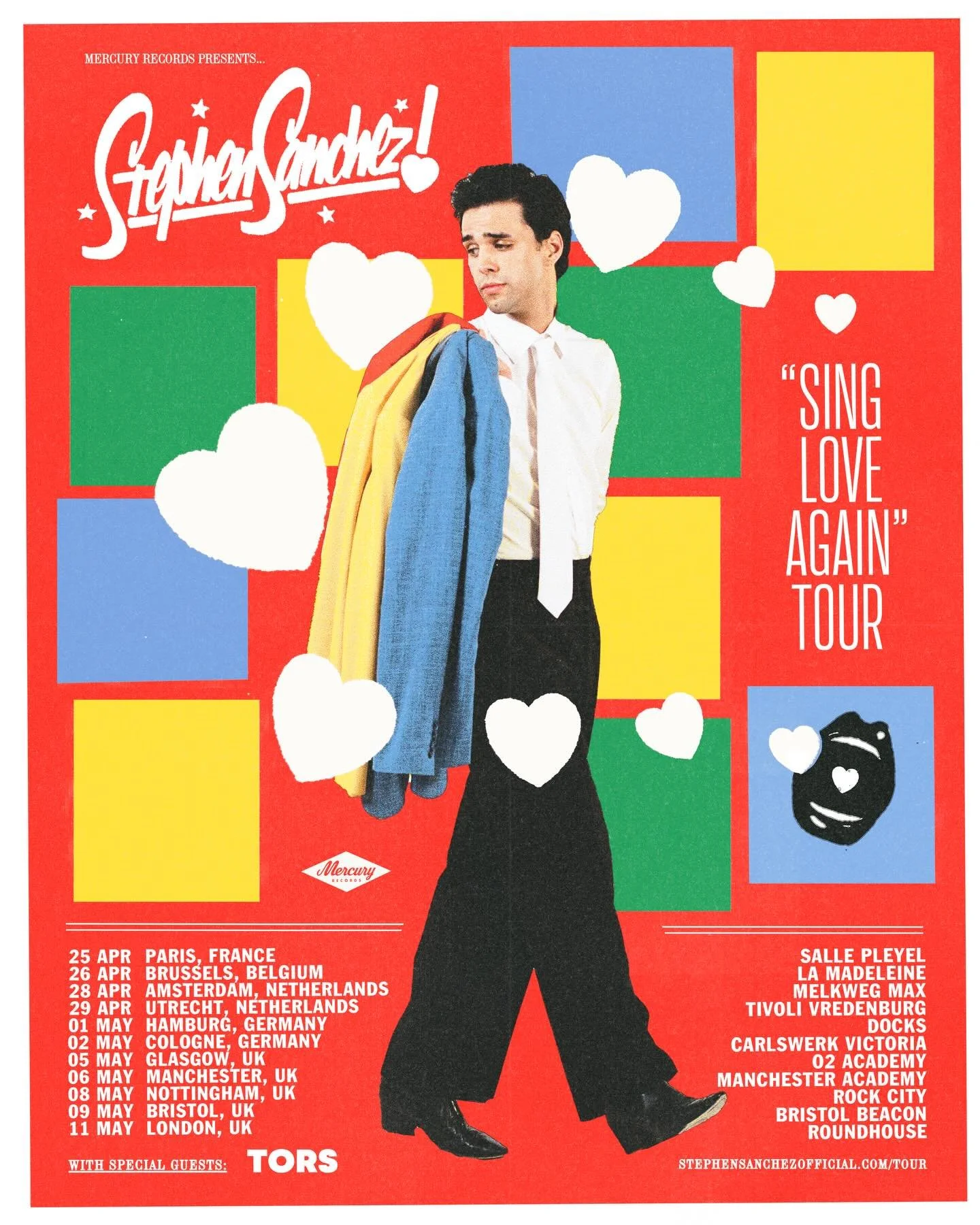 Tors heading back on tour this spring across the UK and Europe with the amazing @stephensanchezofficial ! @thetorsband