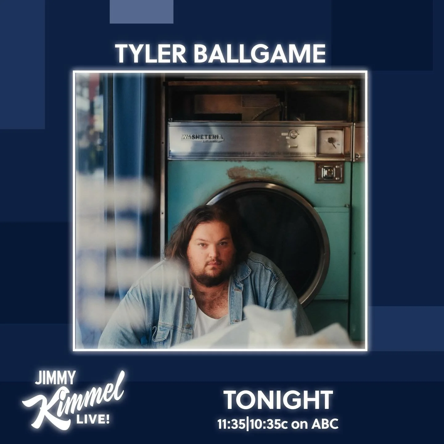 Tonight! @tyler.ballgame&rsquo;s late night debut on @jimmykimmellive. Tune in 🍊