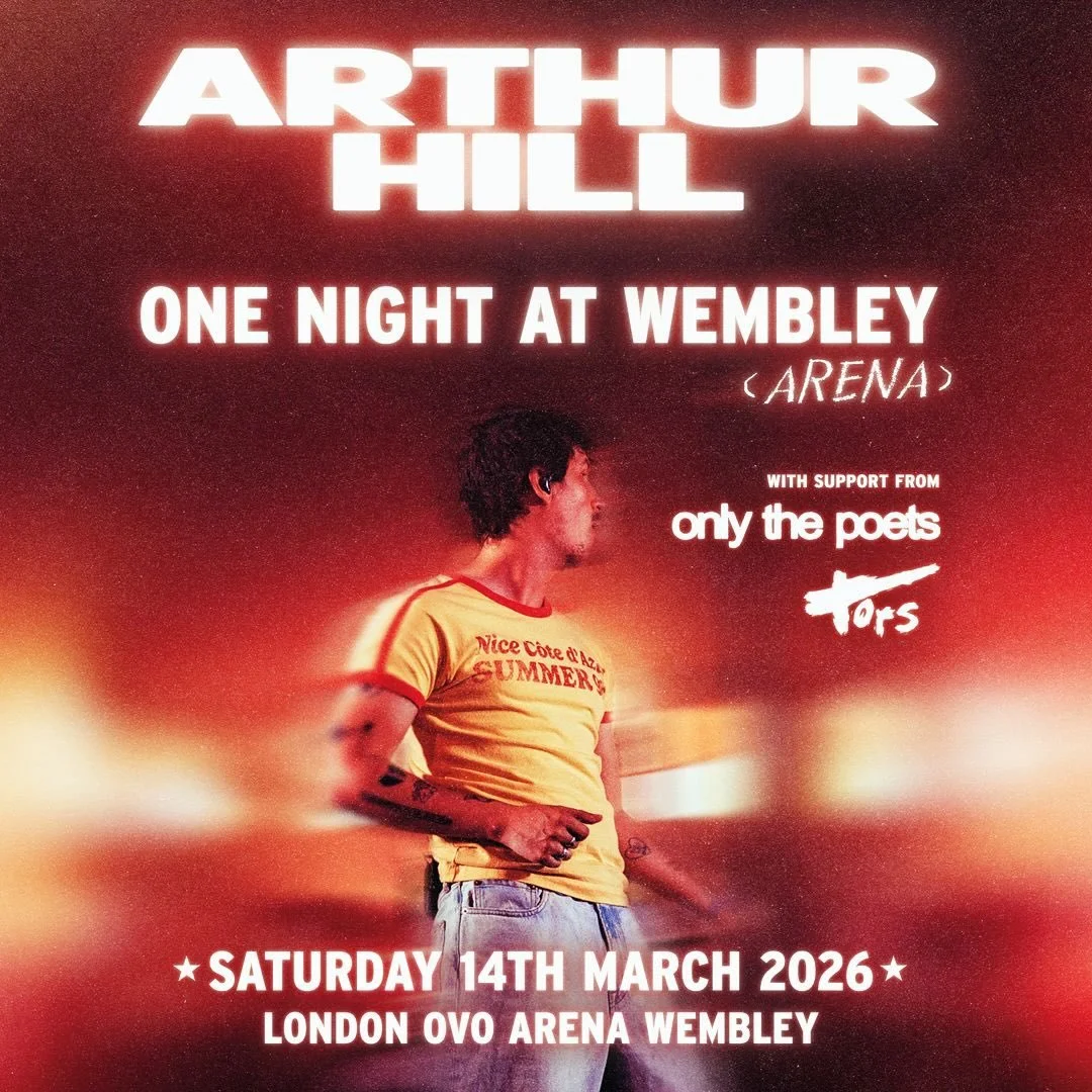 London! @thetorsband will be joining @arthurnfhill at Wembley Arena next Saturday. 

Tickets still available 🎟️ grab em while you can!