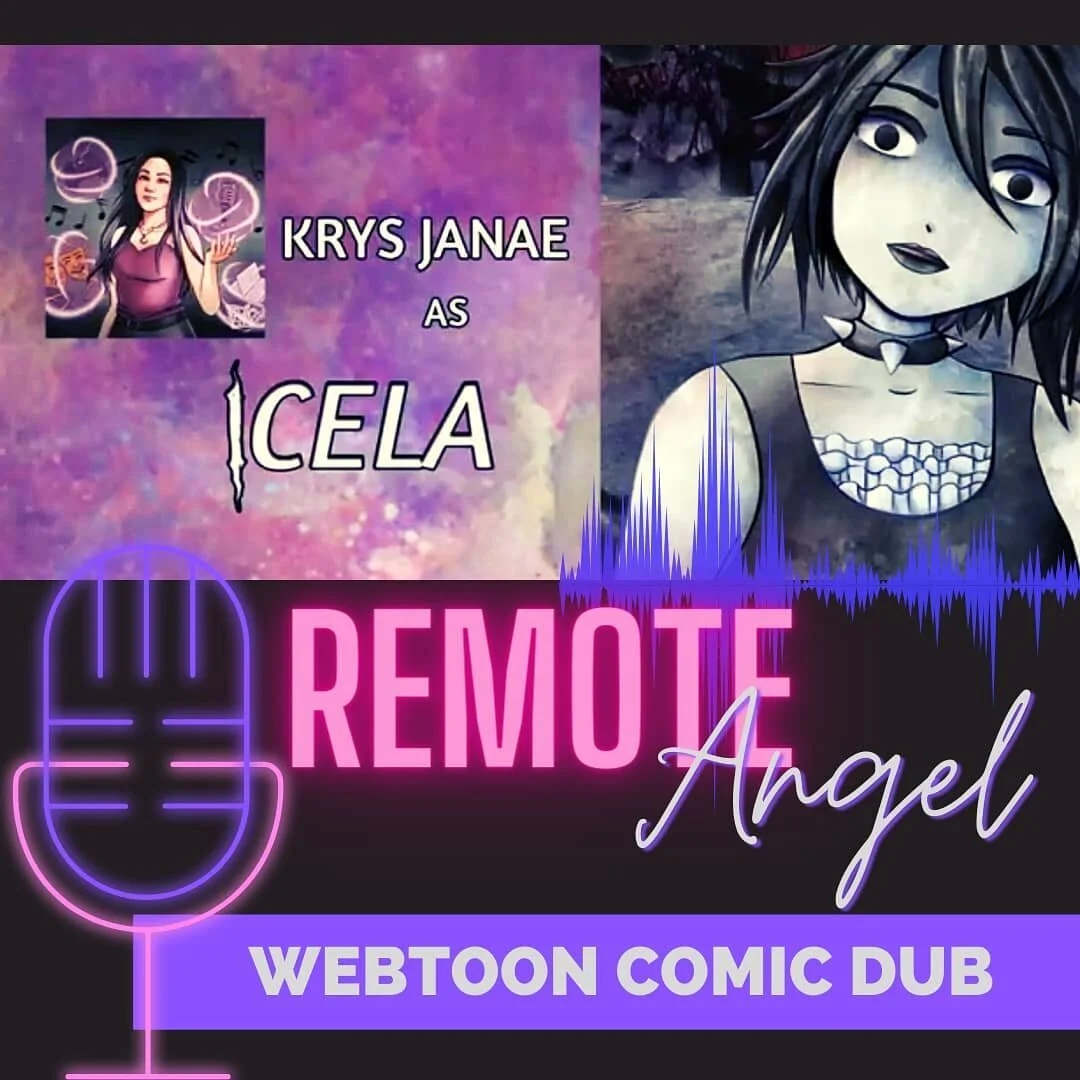 #voiceover ~ casting announcement is out for #RemoteAngel Webtoon comic dub. I was cast to portray Icela and a few background characters on this production. More info on it soon 💜

#voiceactor #remoteangel #webtoon #voicedub #voiceover #charactervoi