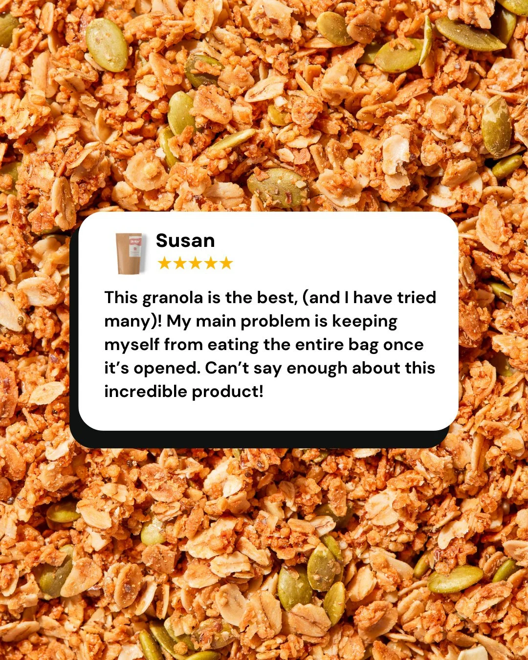 No shame in eating the whole bag 😉 ⁠
⁠
⁠
⁠
#customerreviews #reviews #chicago #smallbusiness