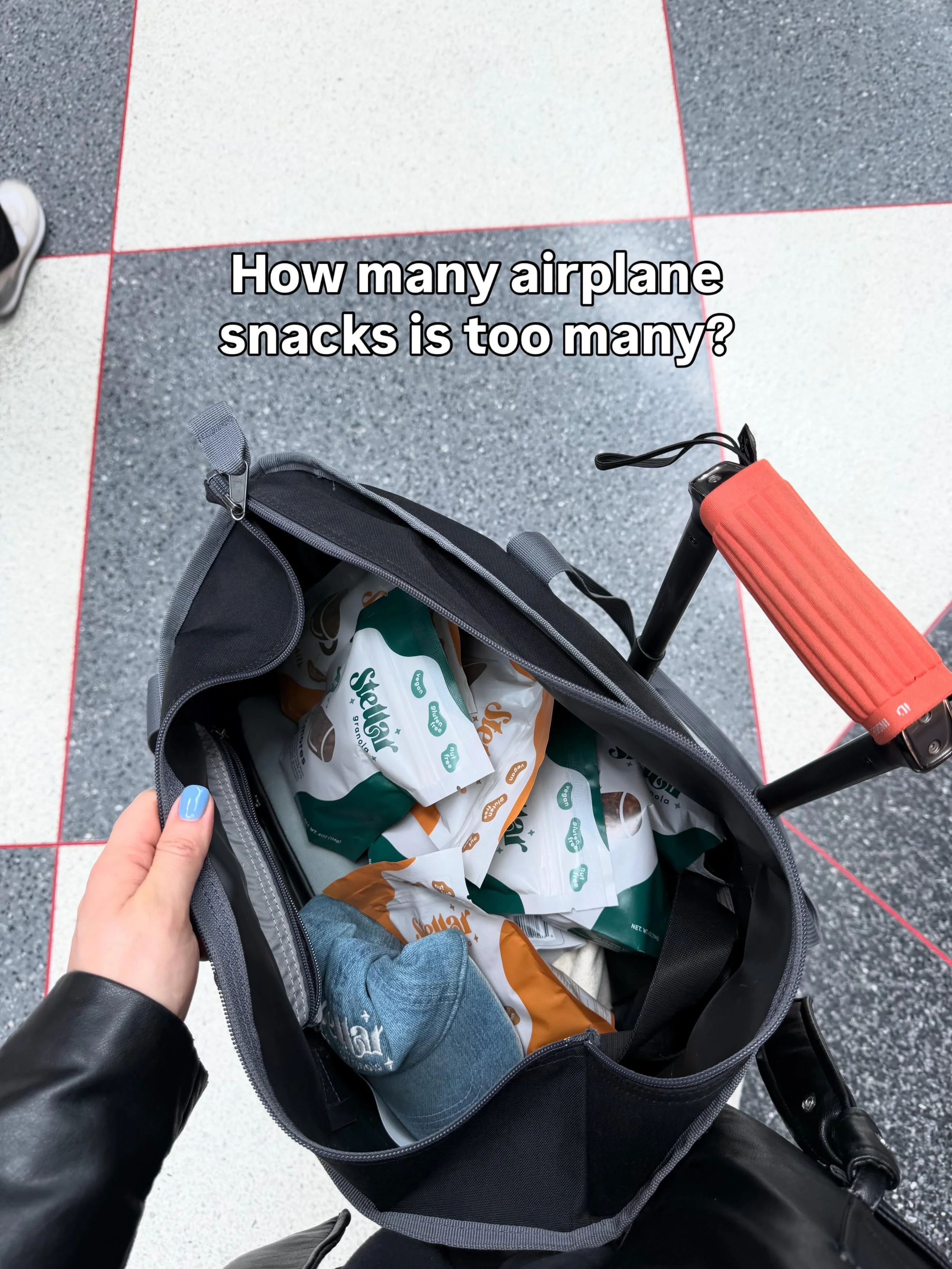 Asking for a friend 🤷&zwj;♀️

#stellargranola #granola #travelsized