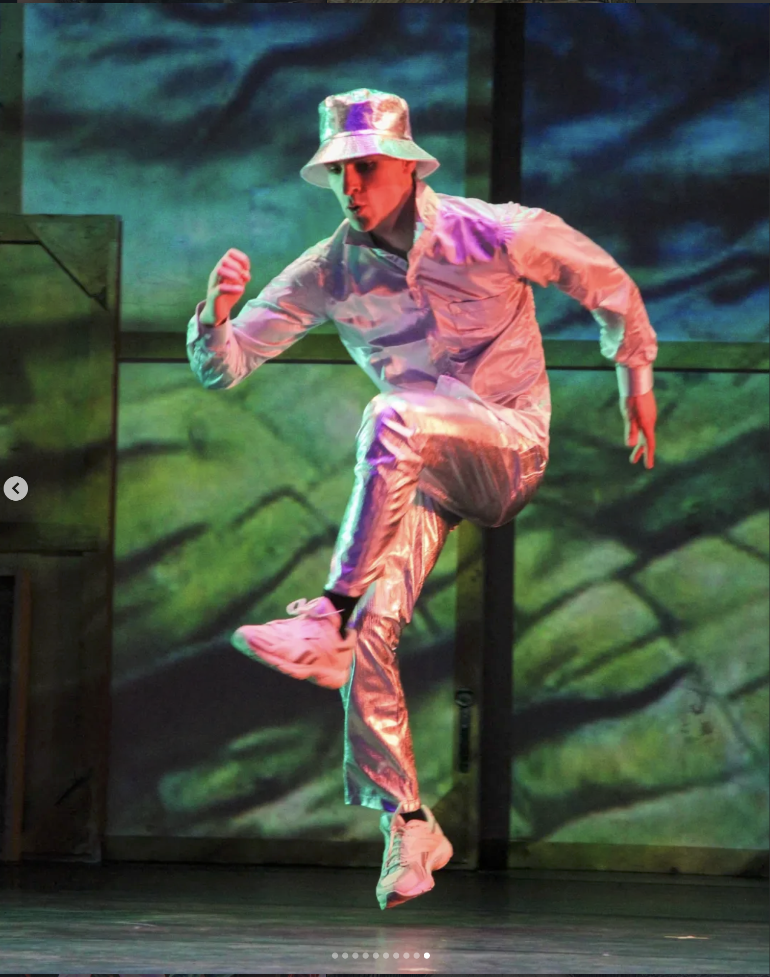 Harry Sperduto as the Tim Man
Photo by Carlita Withers