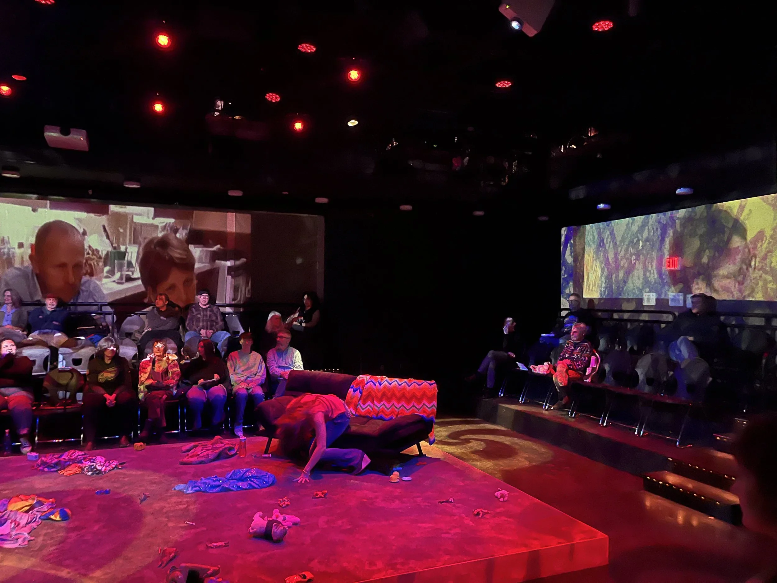 Living Room- Audience on four sides- Lab Theatre