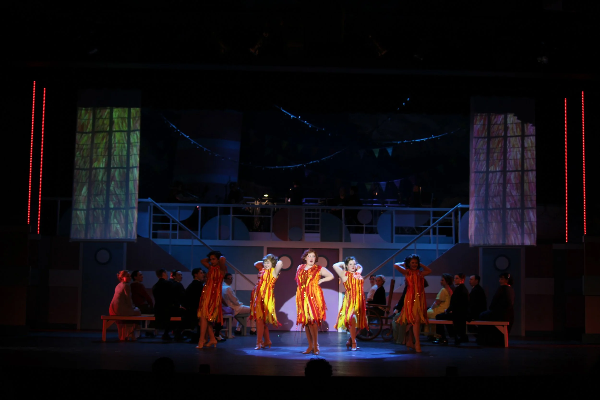 in the revival- projected windows