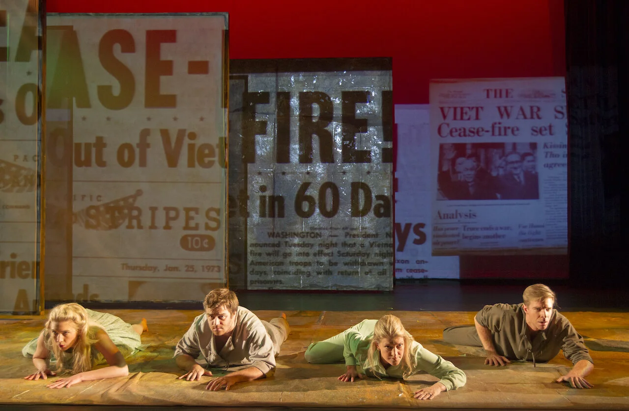 Glory Denied- cease fire, Syeracuse Opera directed by Helena Binder