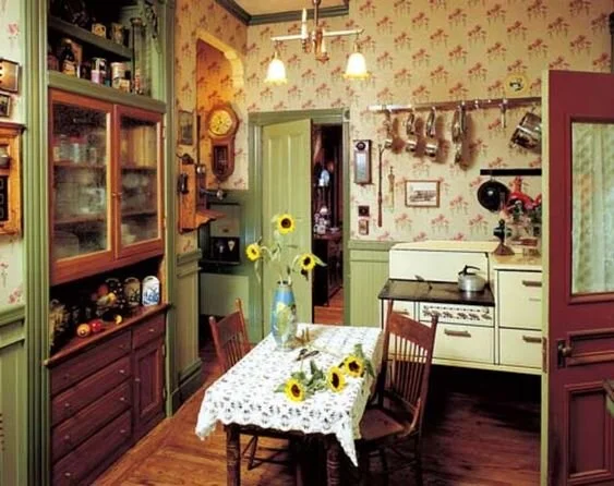 Research: School architecture and color palette and wallpaper