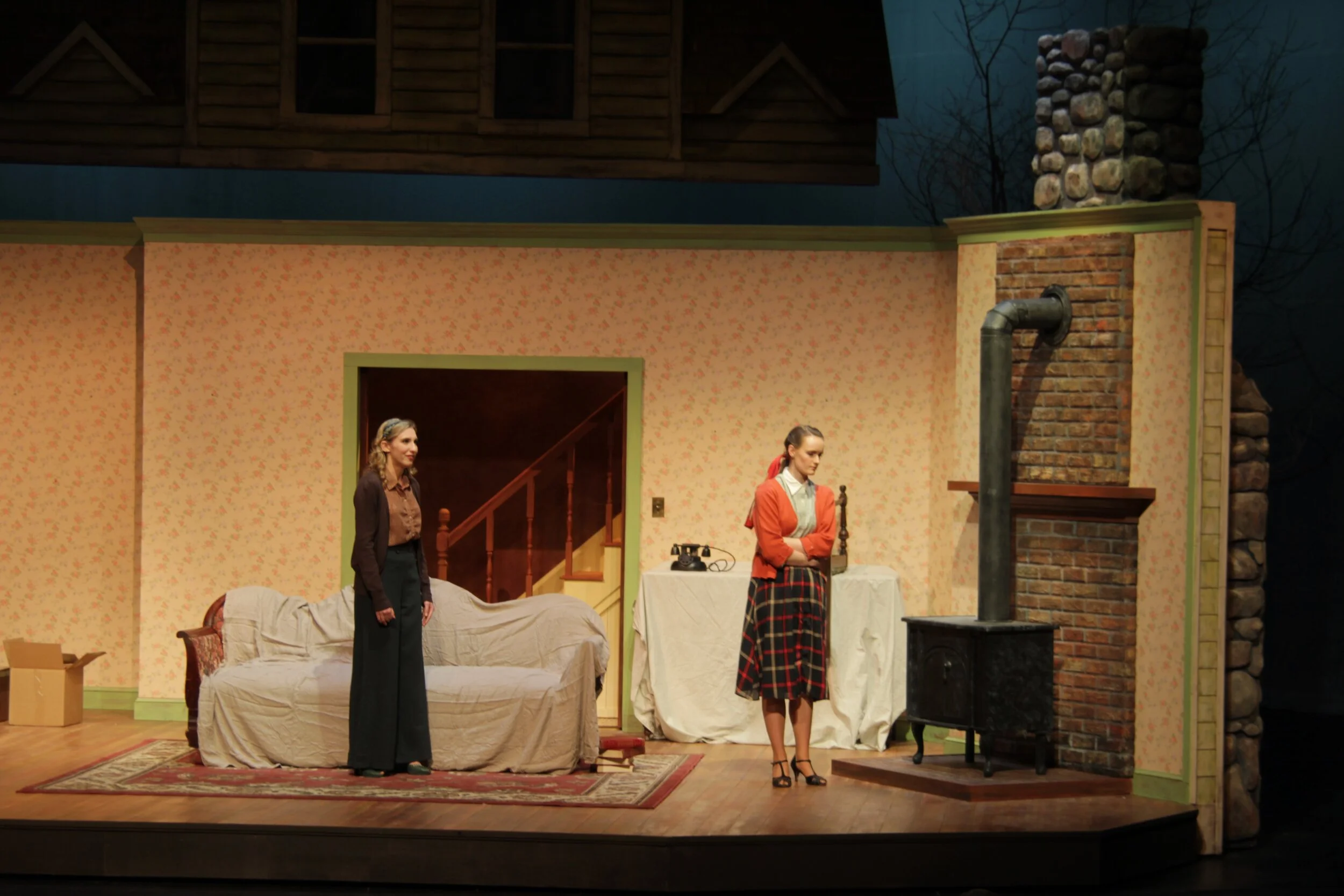 Once the lie spread, the school closed.  We had to clear the set of props and set dressing.