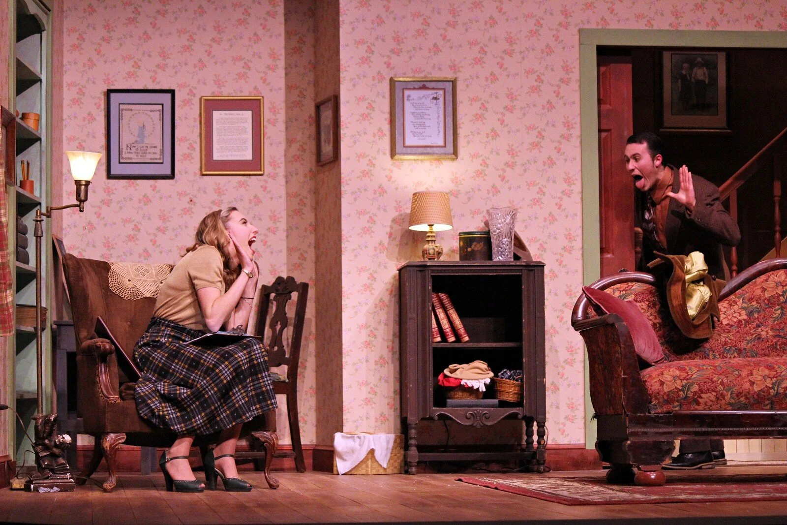 Prod photo:  part of the fun of designing these interiors was picking the details which add to the stories background.
Photo by Carlita Withers