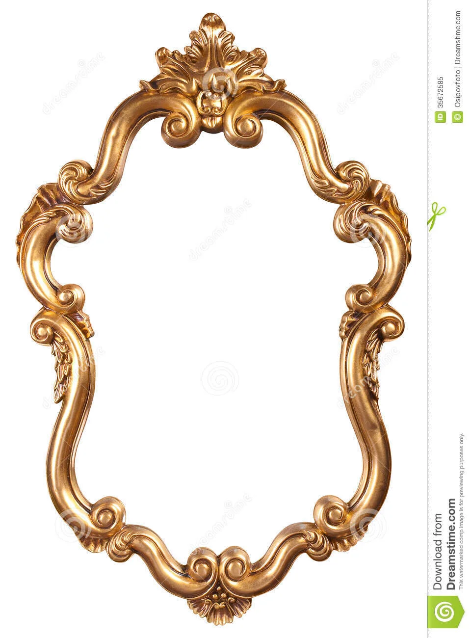 Research: Mirror frame, inspiration for the custom chandelier
