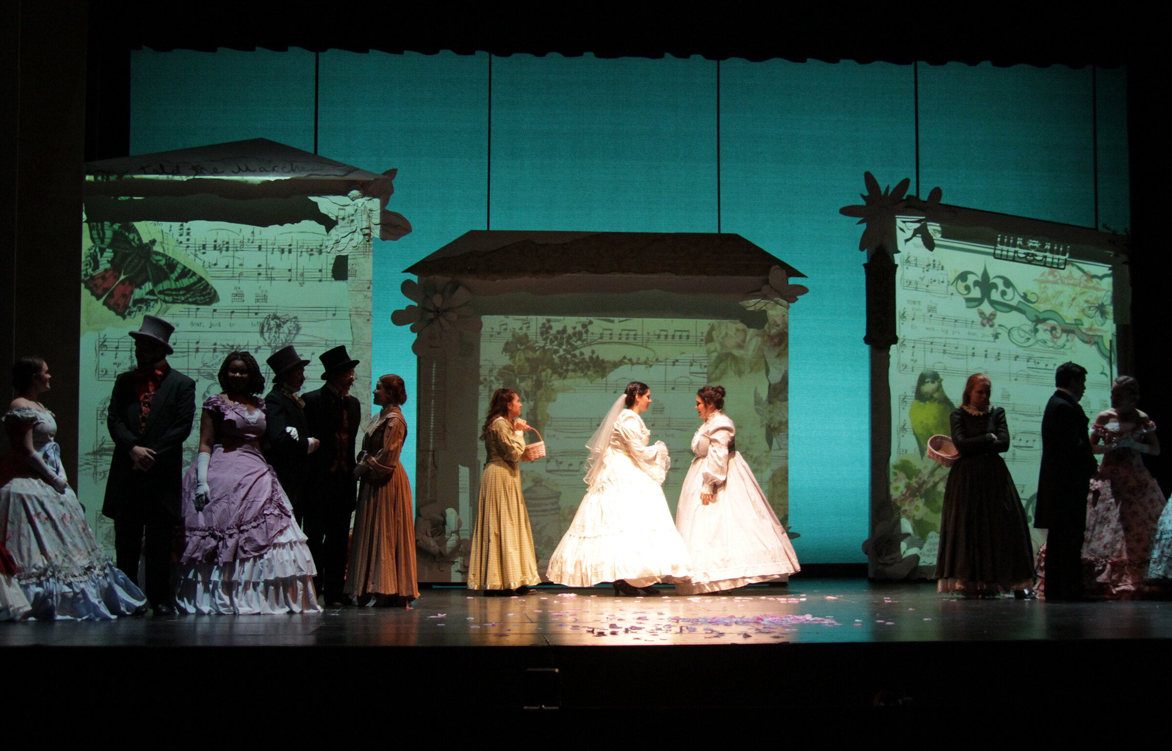 Wedding scene