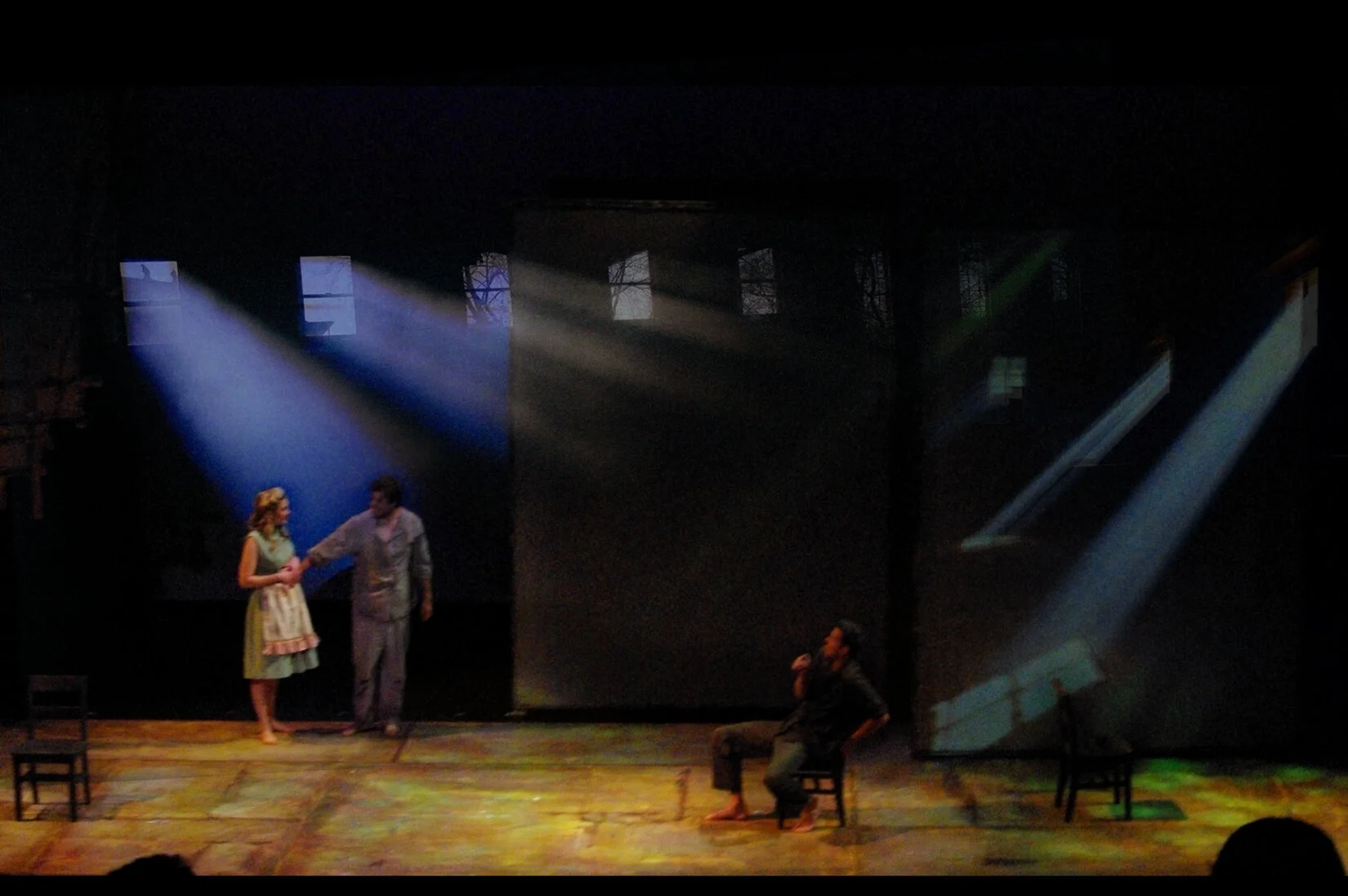 Prod photo:  Projected light shafts