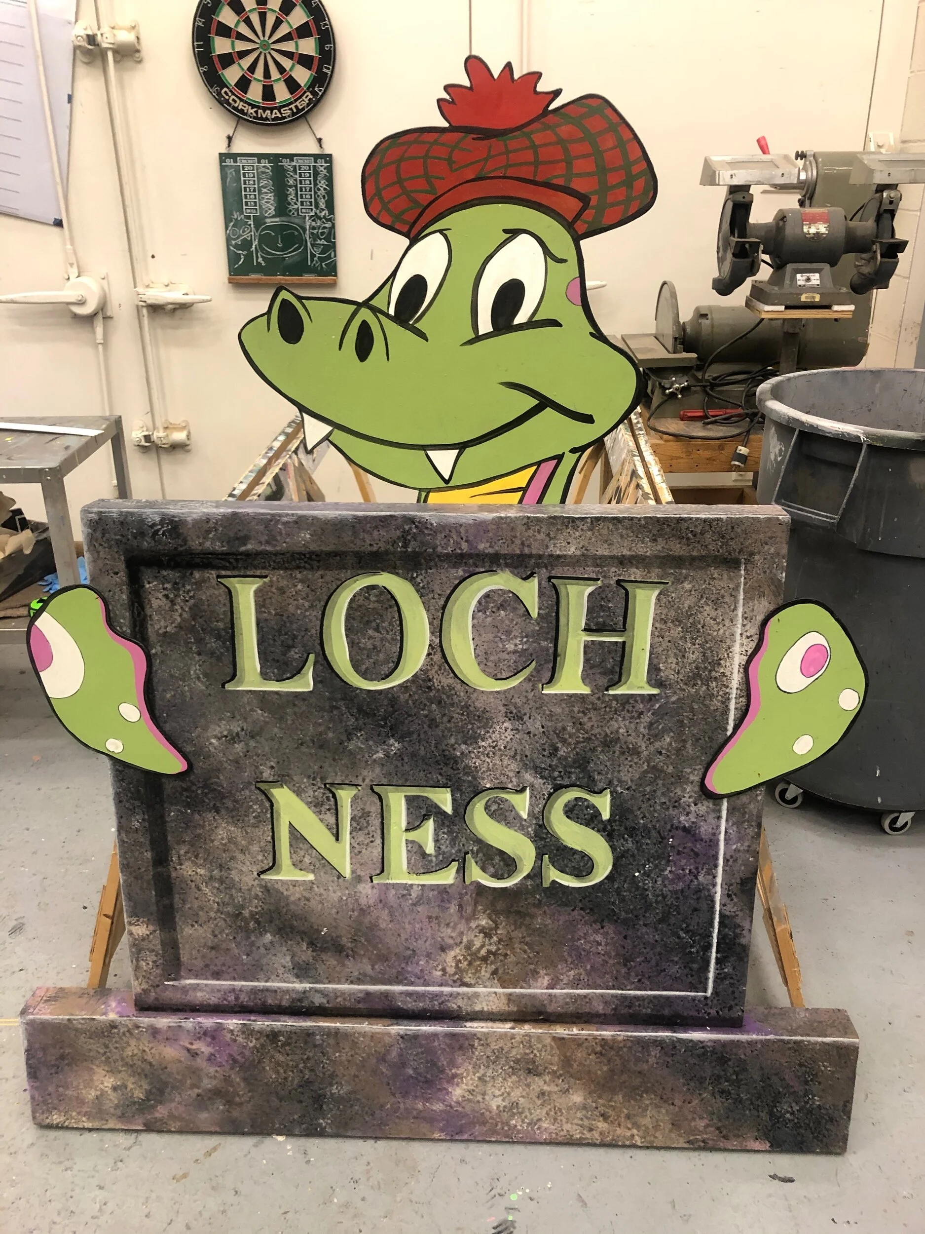 Loch ness sign