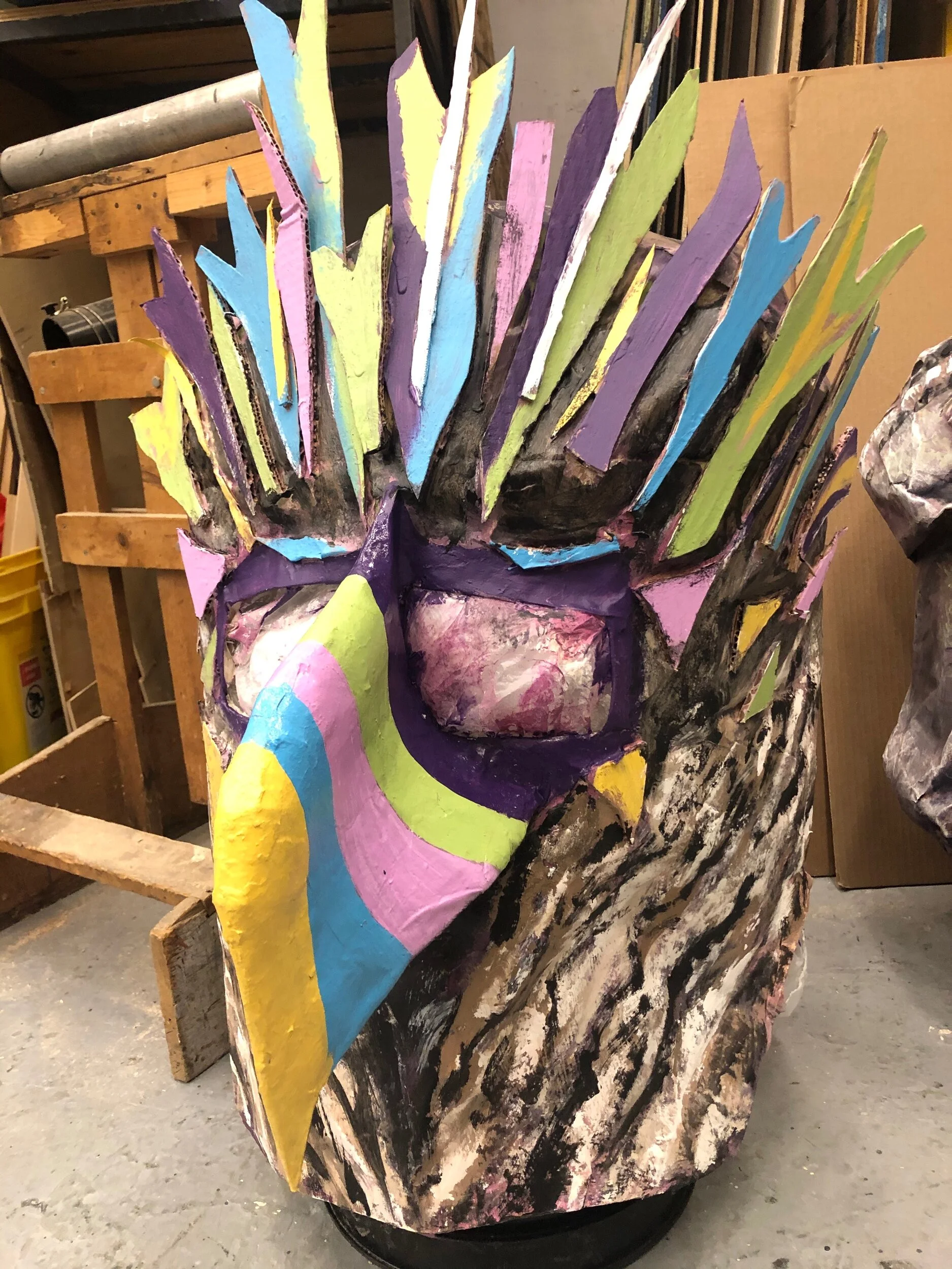 Bird head- puppet