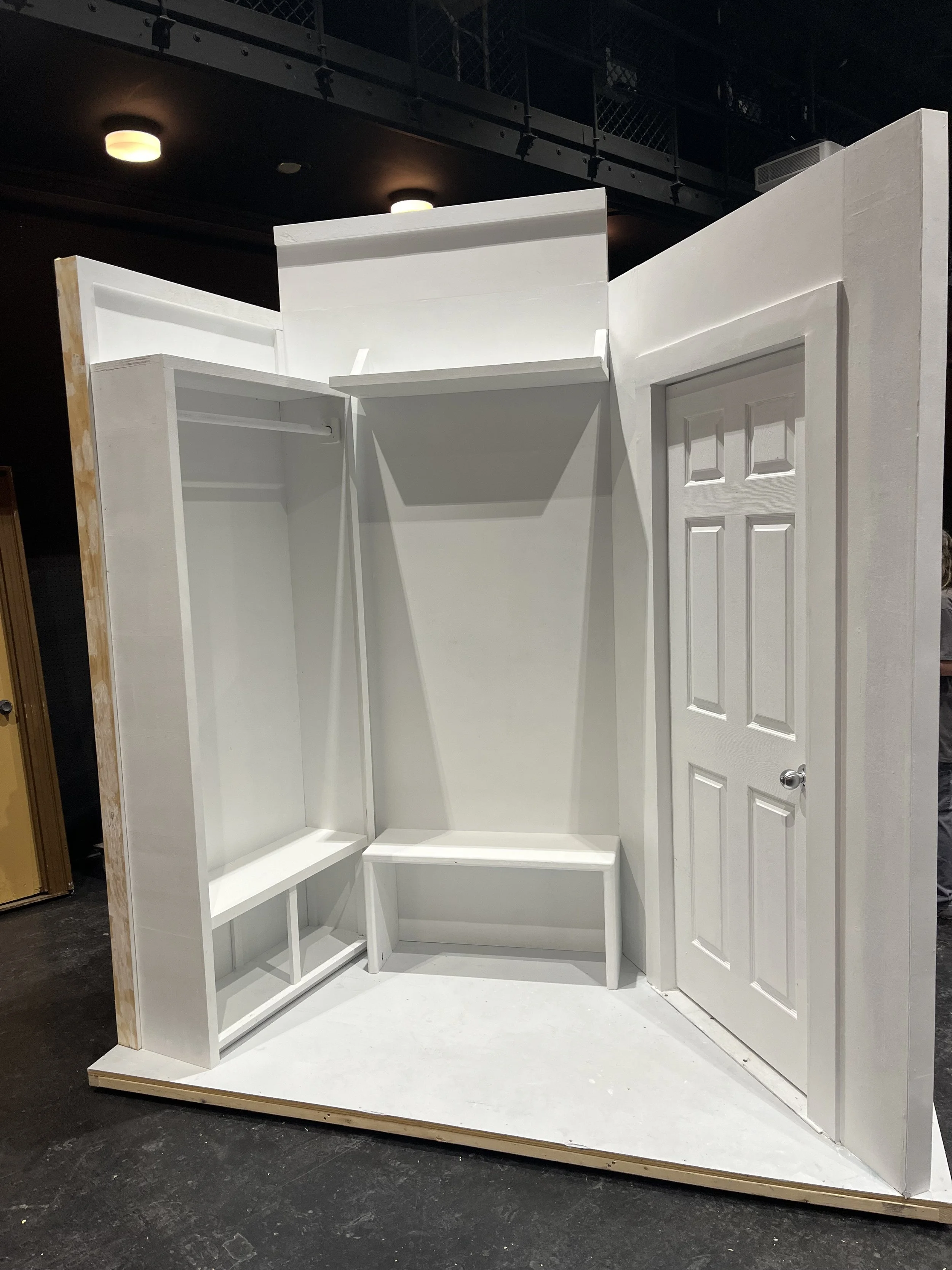 Closet design- a major moment in the show has Charity hiding in the closet trying to not be discovered by Vittorio's girlfriend