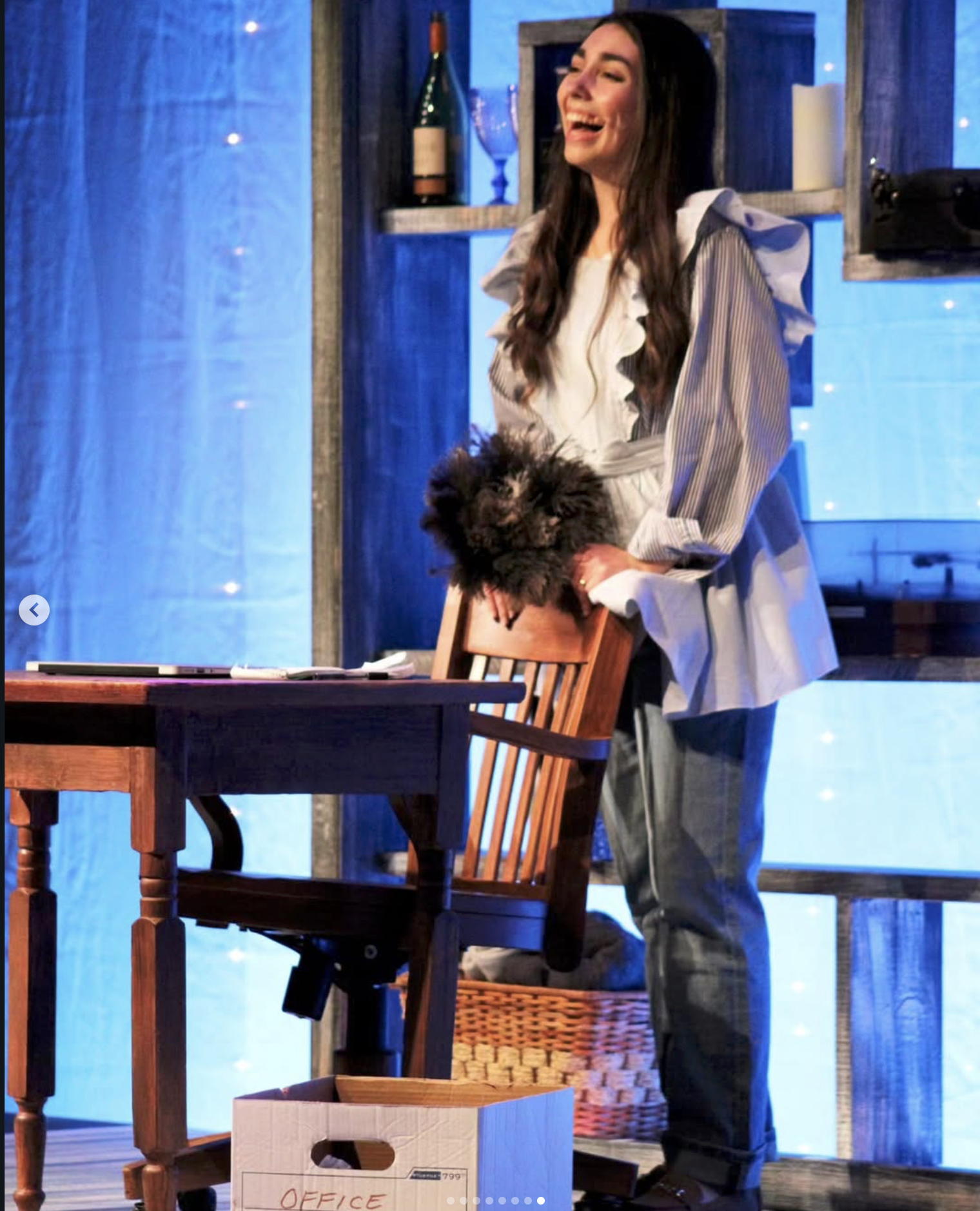 Kara Vito- this is a two person musical, the Director cast two sets of actors and intermixed them for each performance