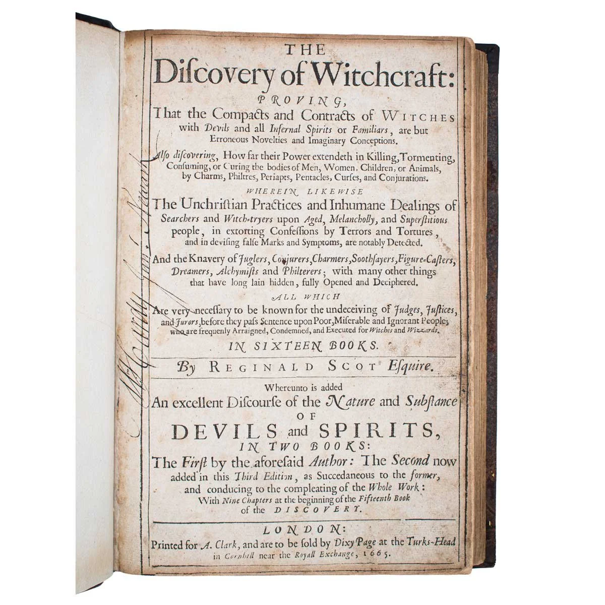 Historic documents on witches