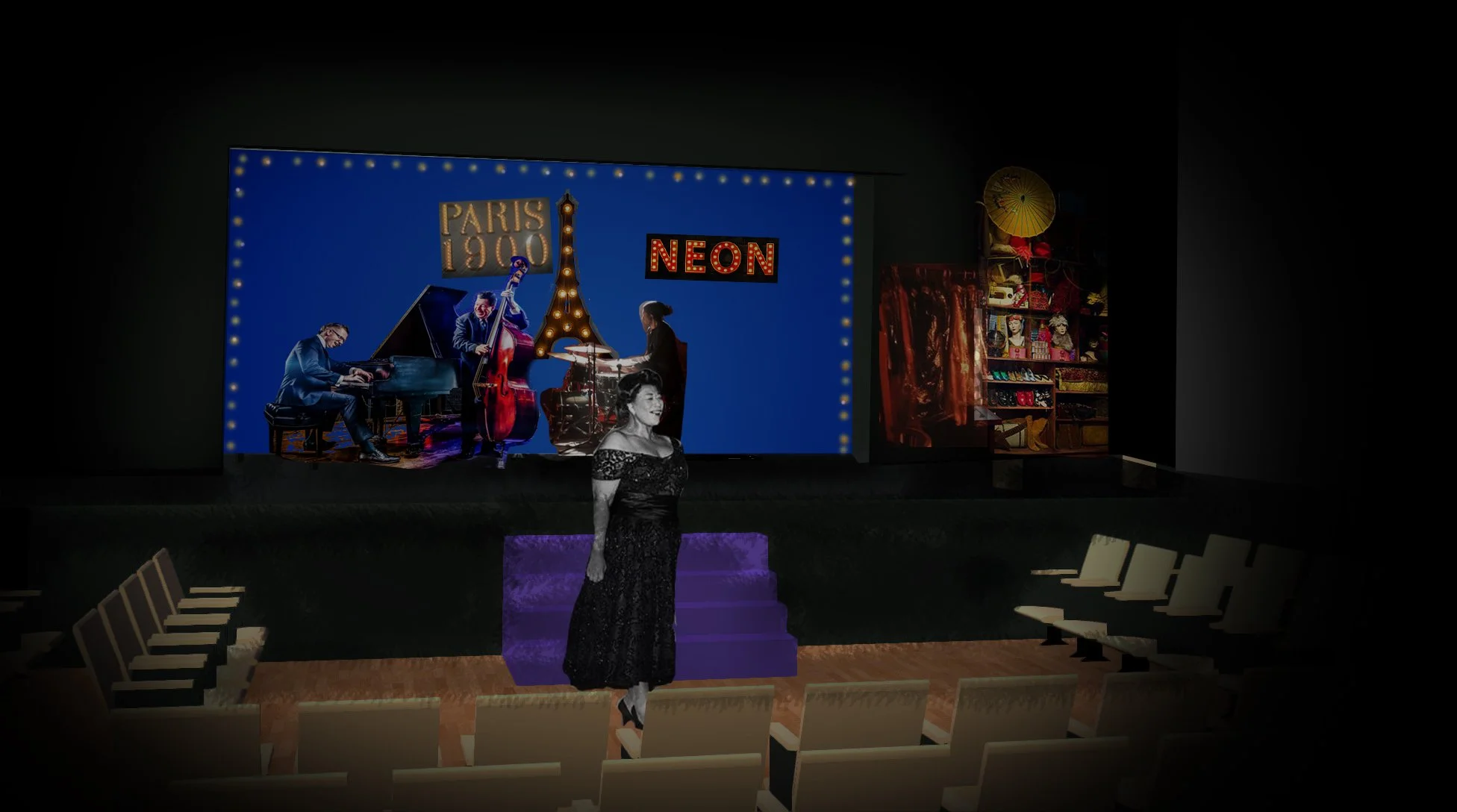 Digital Rendering- concept art for the Director