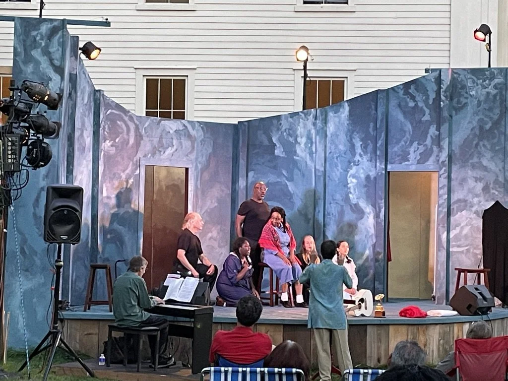 Outdoor rehearsal
