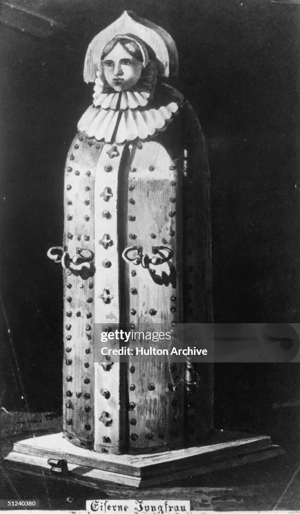 I used witch imagery throughout the Opera, including punishment methods