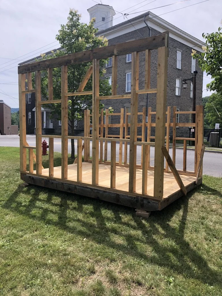 Tech booth construction