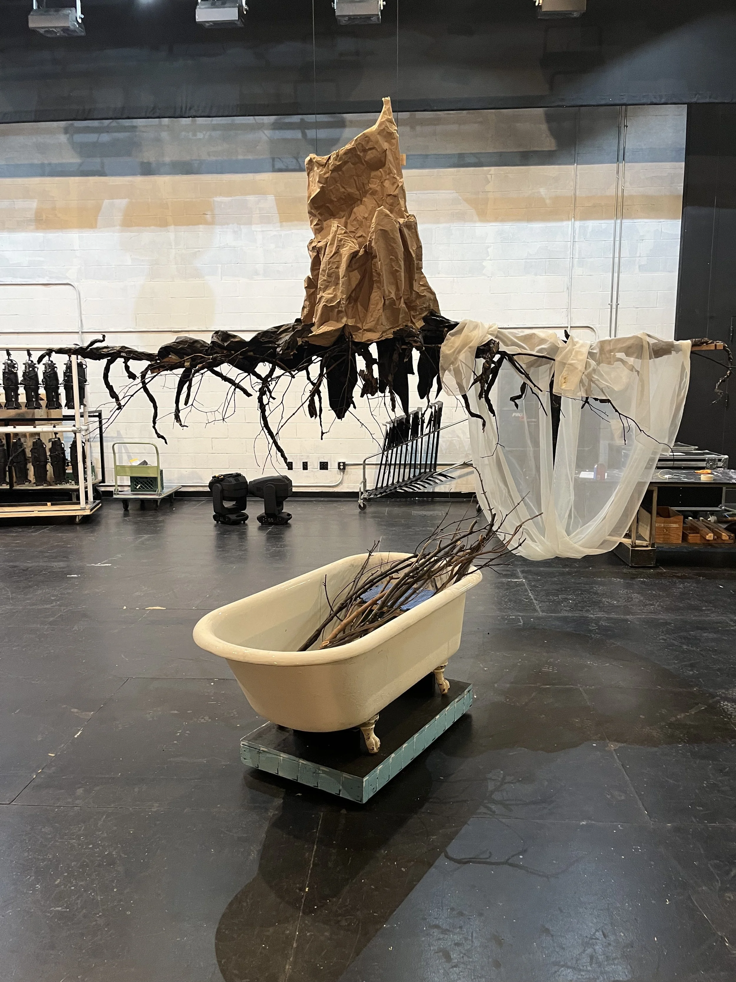 construction of Ophelia's tub