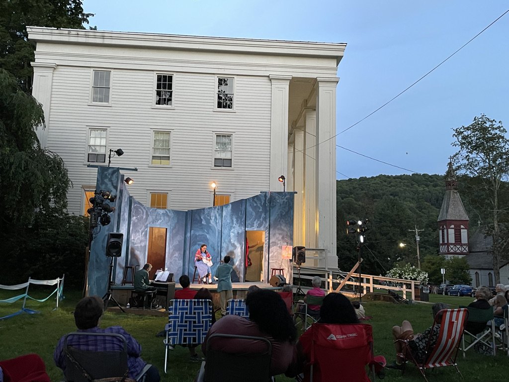 Evening performance of Libba, an Opera about Blues guitarist Libba Cotten 