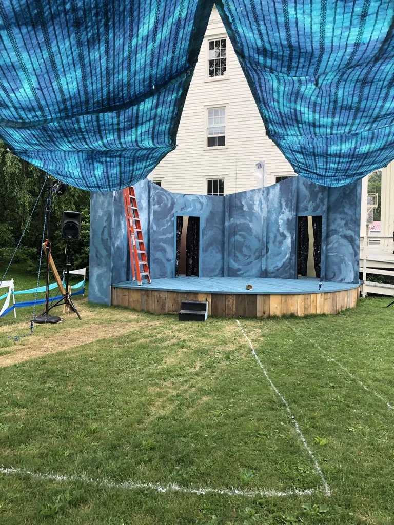 Canopies installed for shade