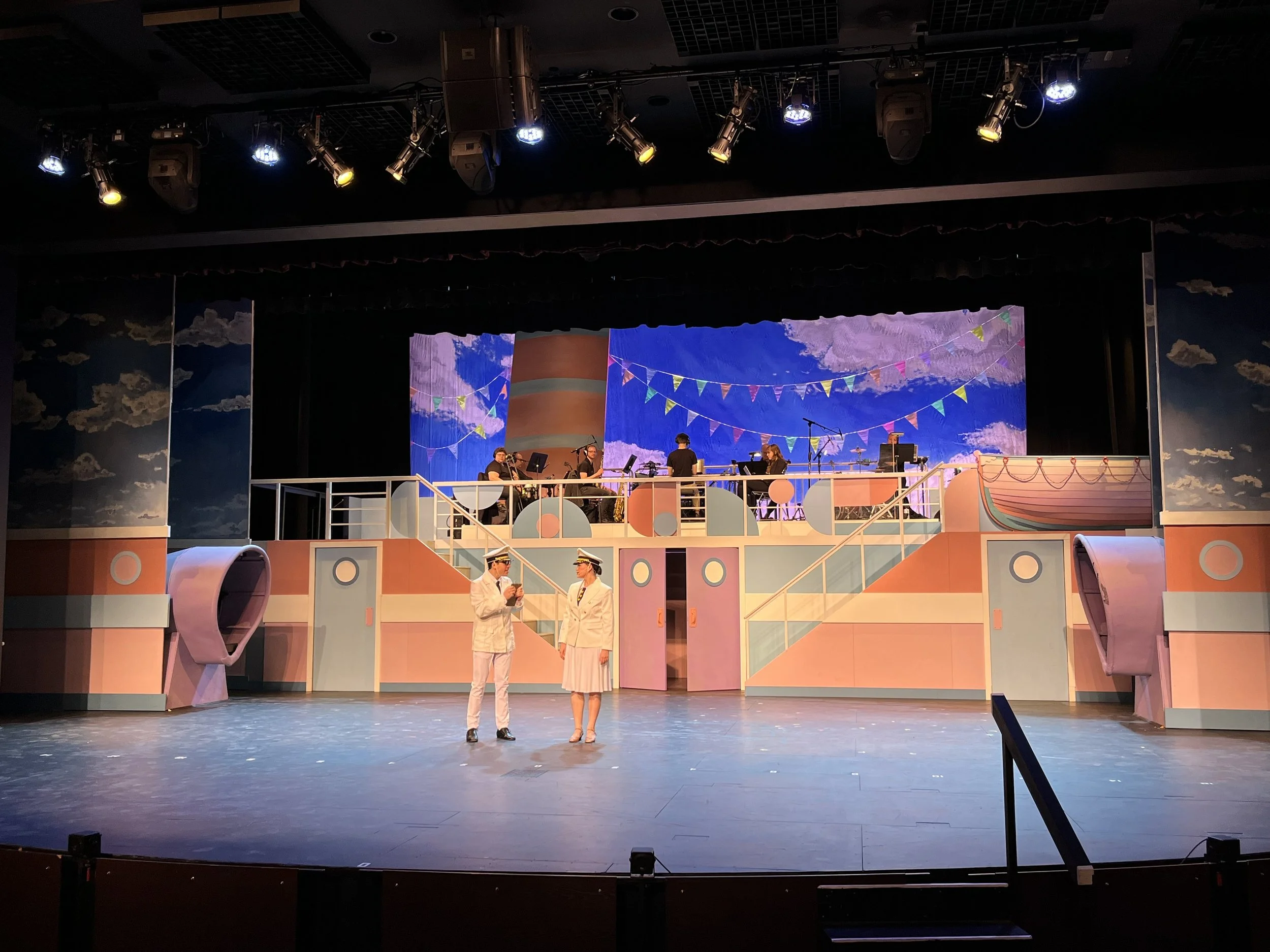Boarding the ship