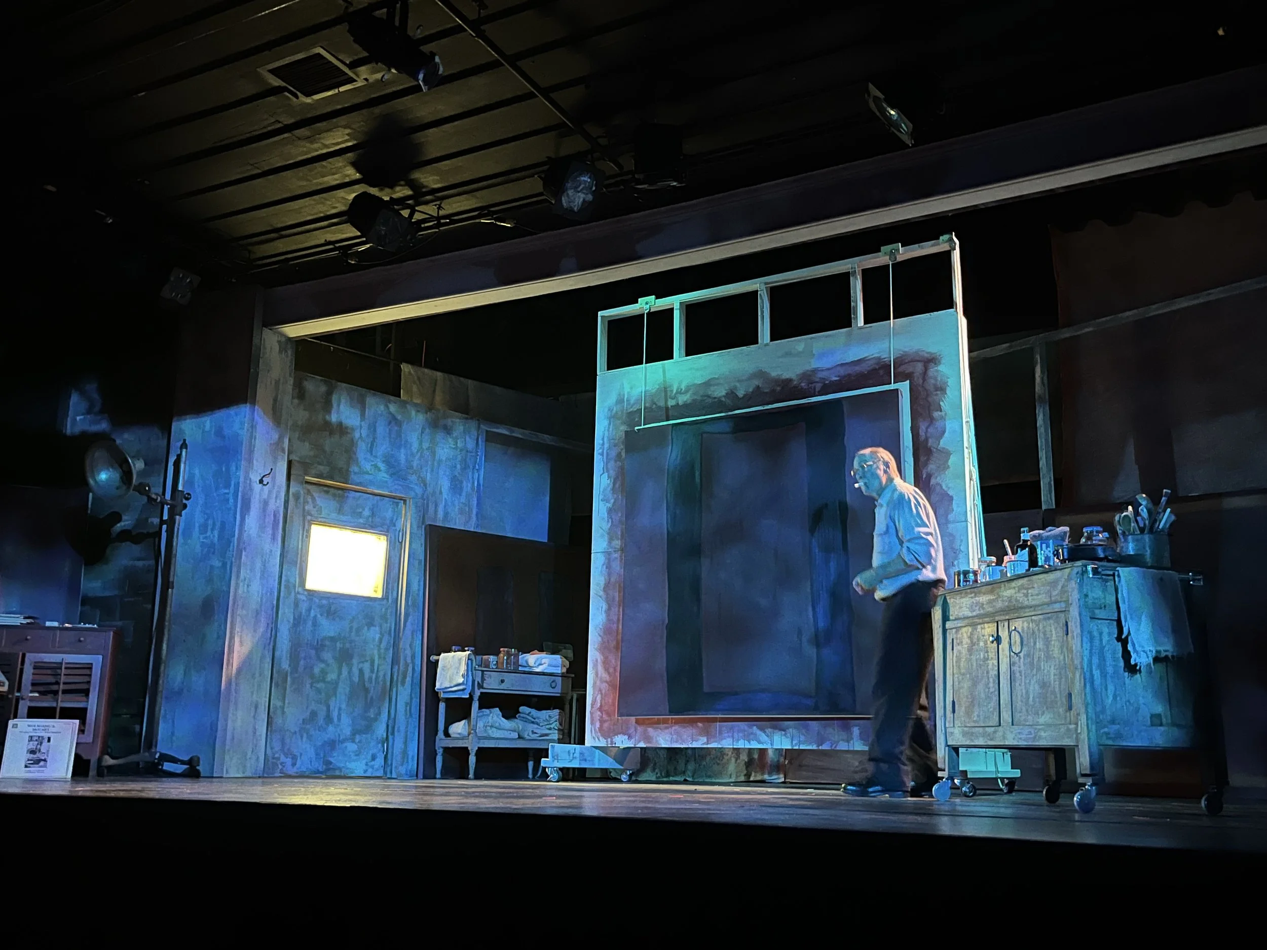 Rothko contemplating