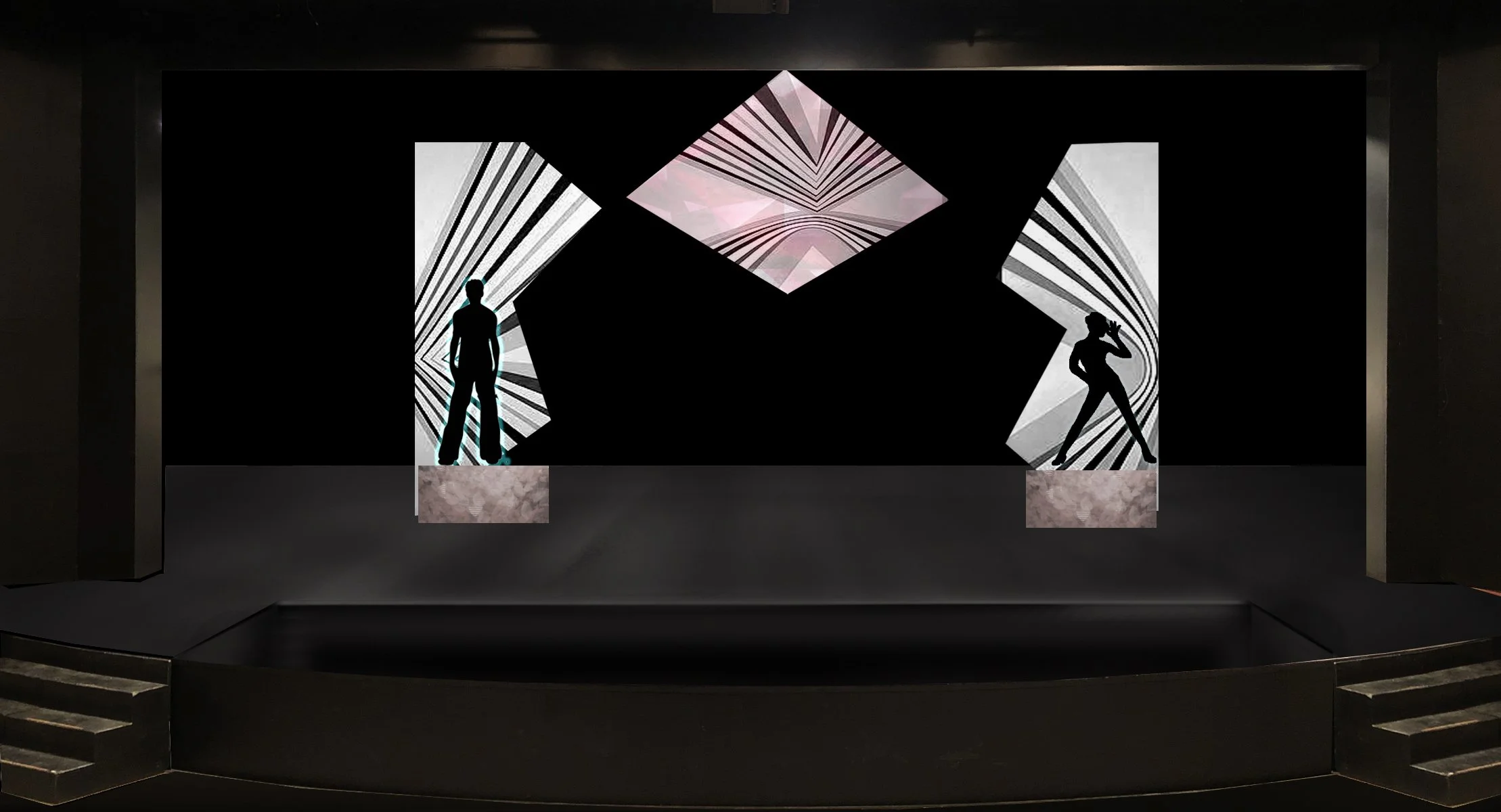 Concept Rendering - Pompeii dance club