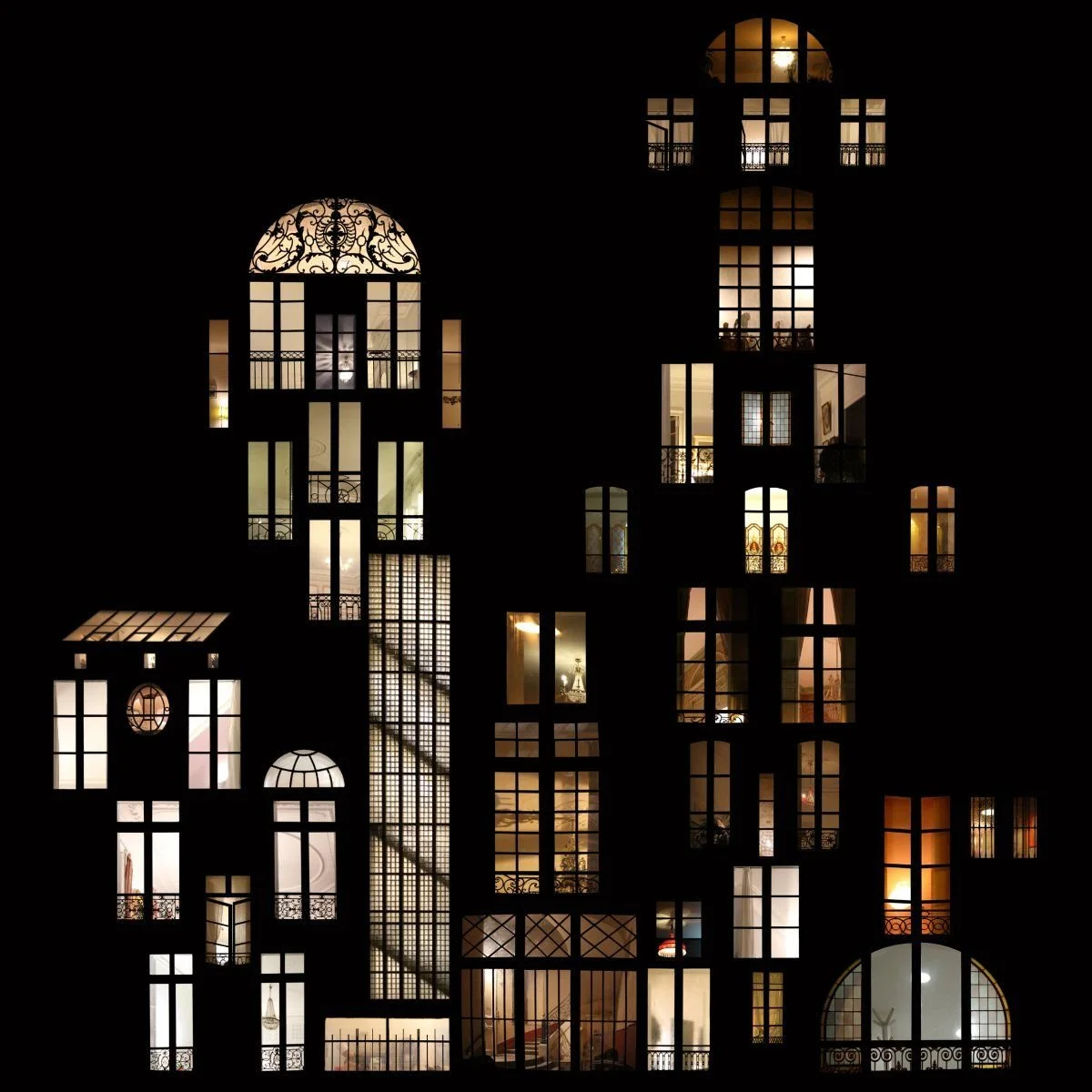 Research- silhouette and divided spaces