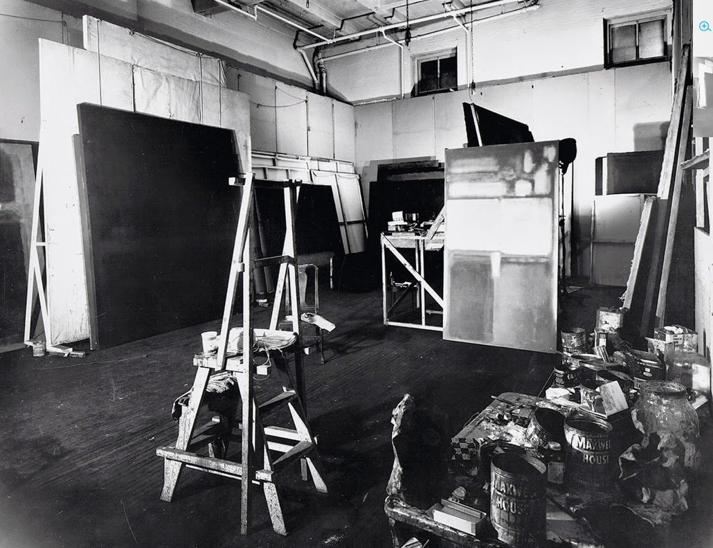 Rothko's studio