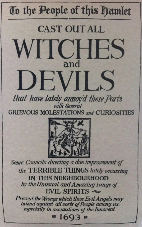 Historic writings on witches