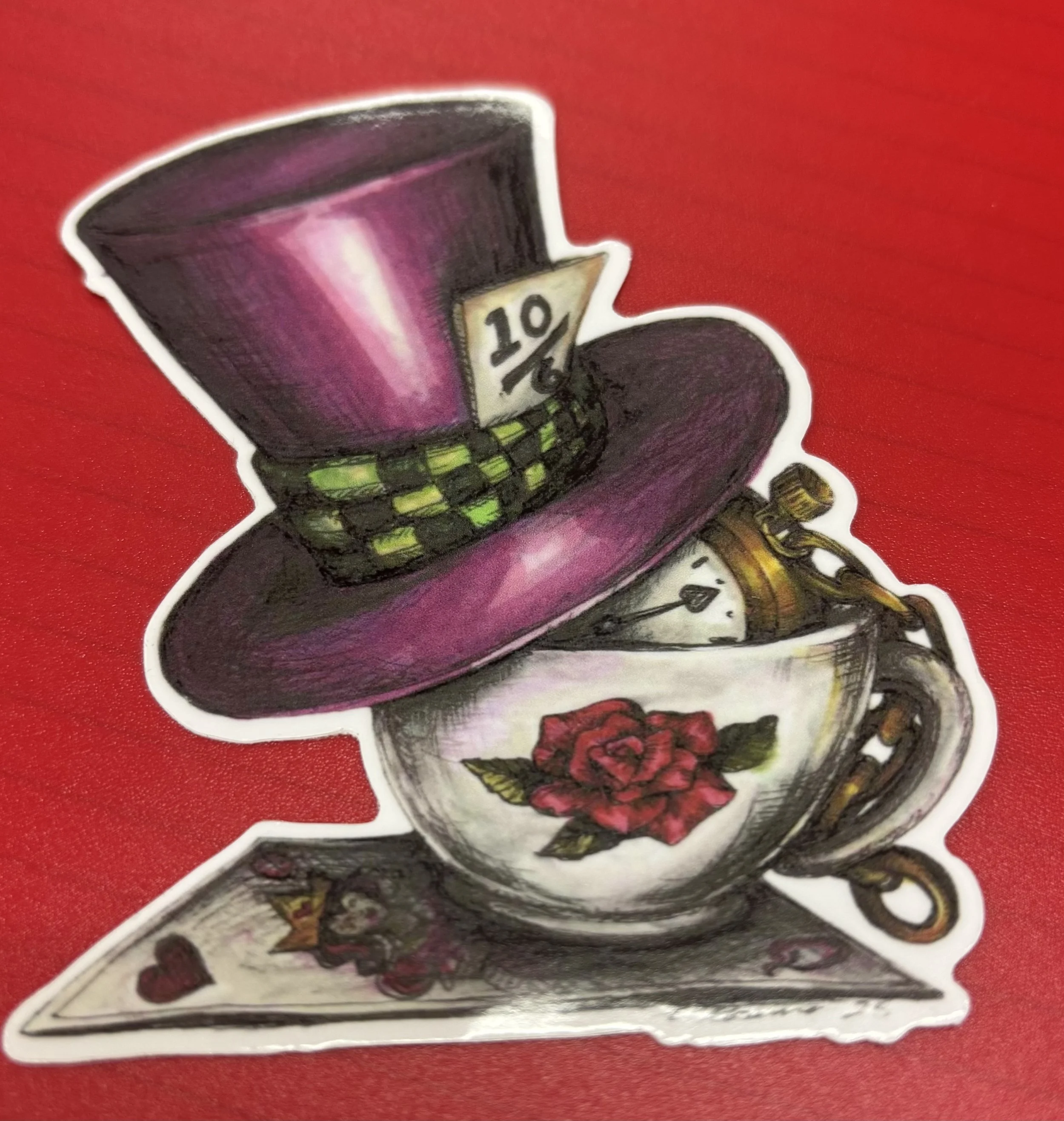Alice in Wonderland Stickers