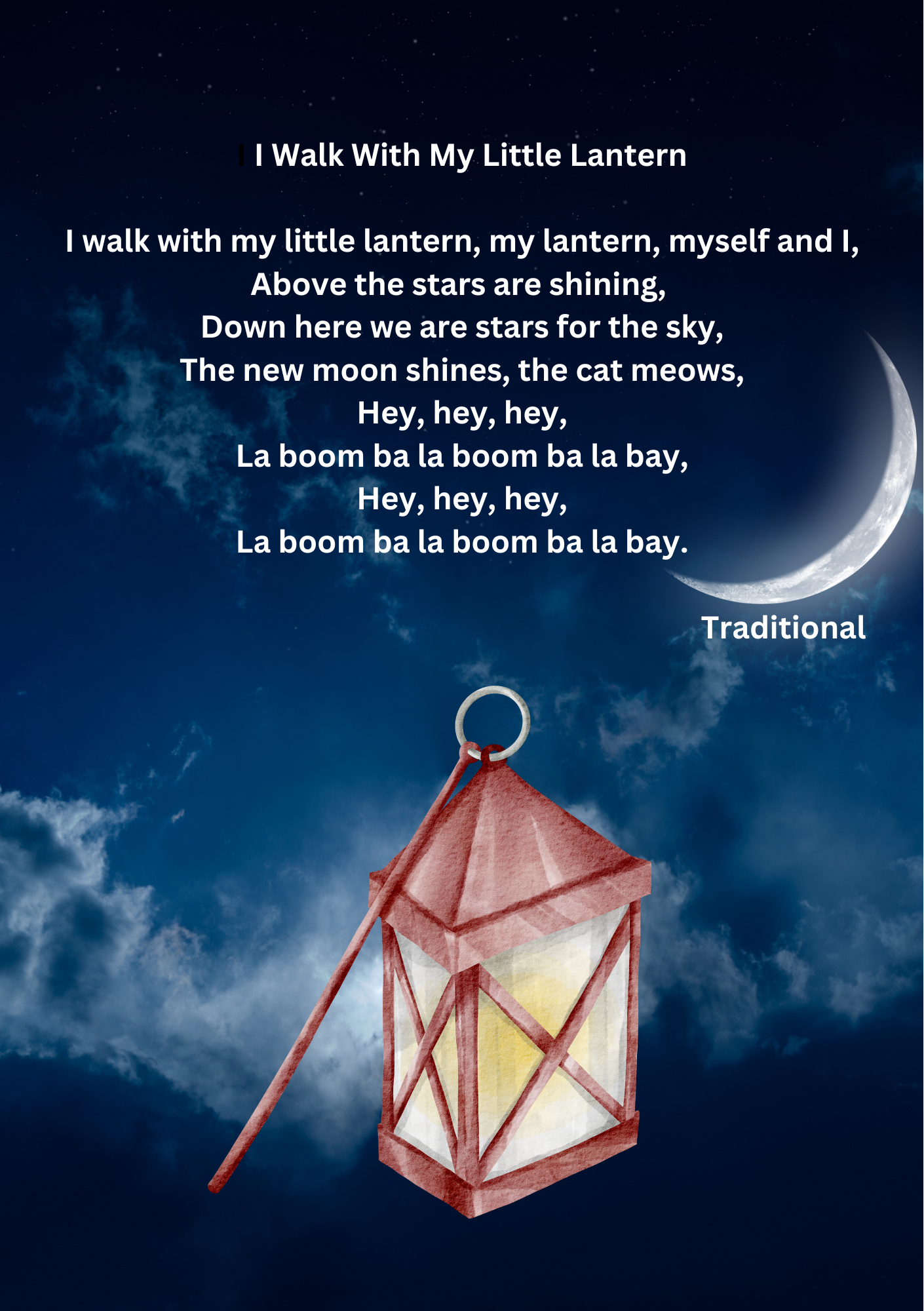 I walk with my little lantern.png