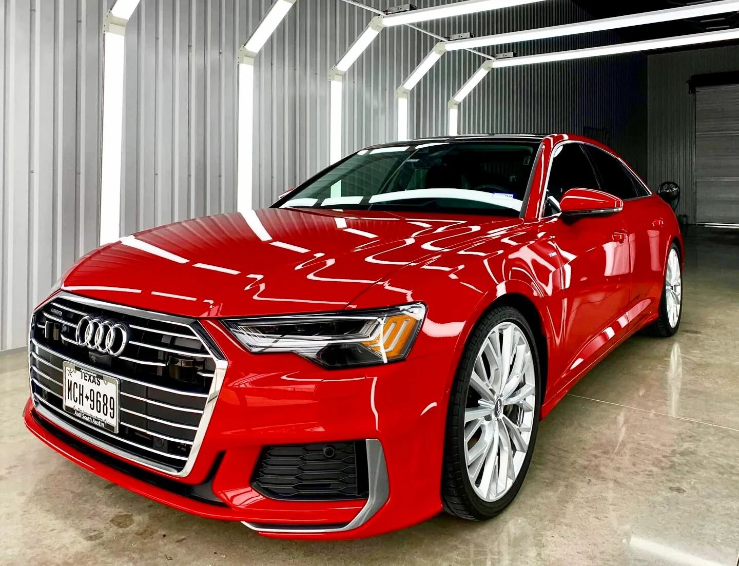 We had an absolute blast turning this Audi A5 daily from dirty to fabulous!  There's just something about transforming a dull bright red to a fantastic glossy BRIGHT red. 

This beauty got the full Stage 2 correction and coating package utilizing Gye