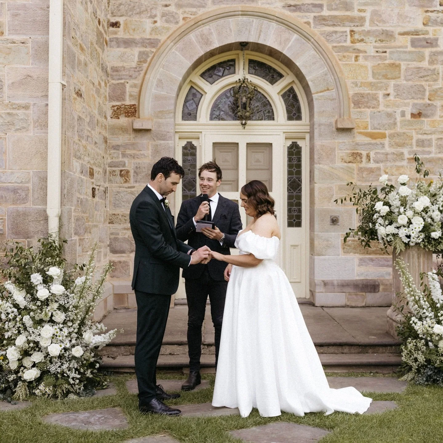 Jade &amp; Lachlan, featuring probably the best line up of wedding vendors we&rsquo;ve had the pleasure of working alongside.. 
.
.
@dan_evans_photography 
@hughes_park_weddings_bnb 
@ash.catering.co 
@midnorthpartyhire 
@lightwise_ 
@foebiz.entertai