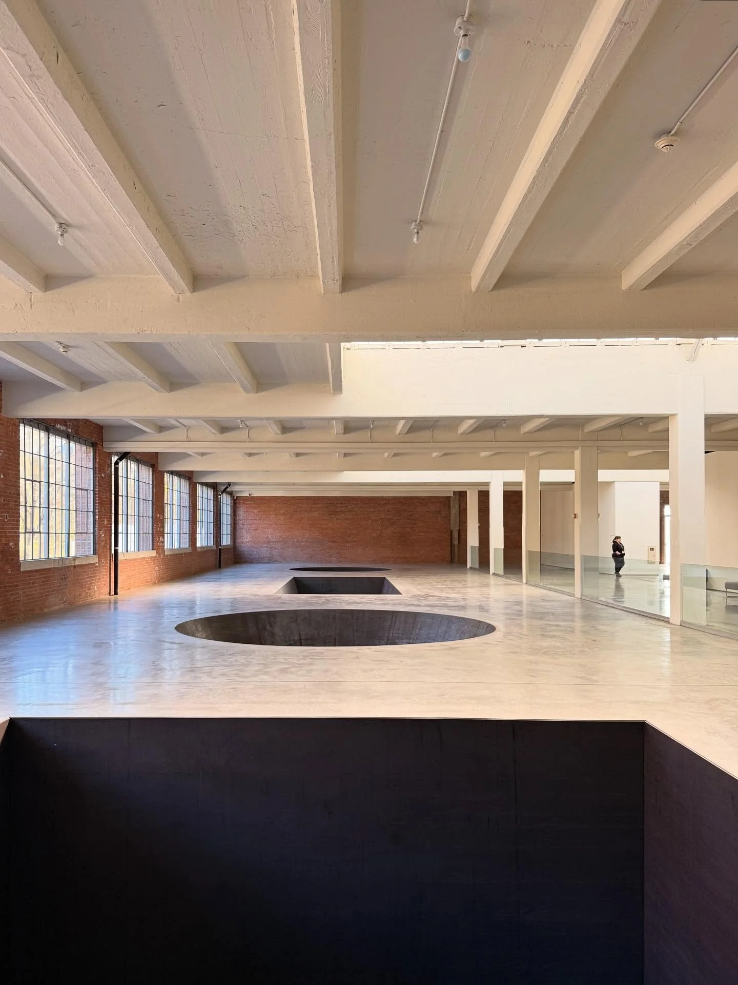 The Dia Beacon&rsquo;s permanent collection of minimalist art is very provocative however the building is also a showstopper. The former Nabisco box printing factory is a series of large column free spaces capped by a sawtooth roof featuring North fa