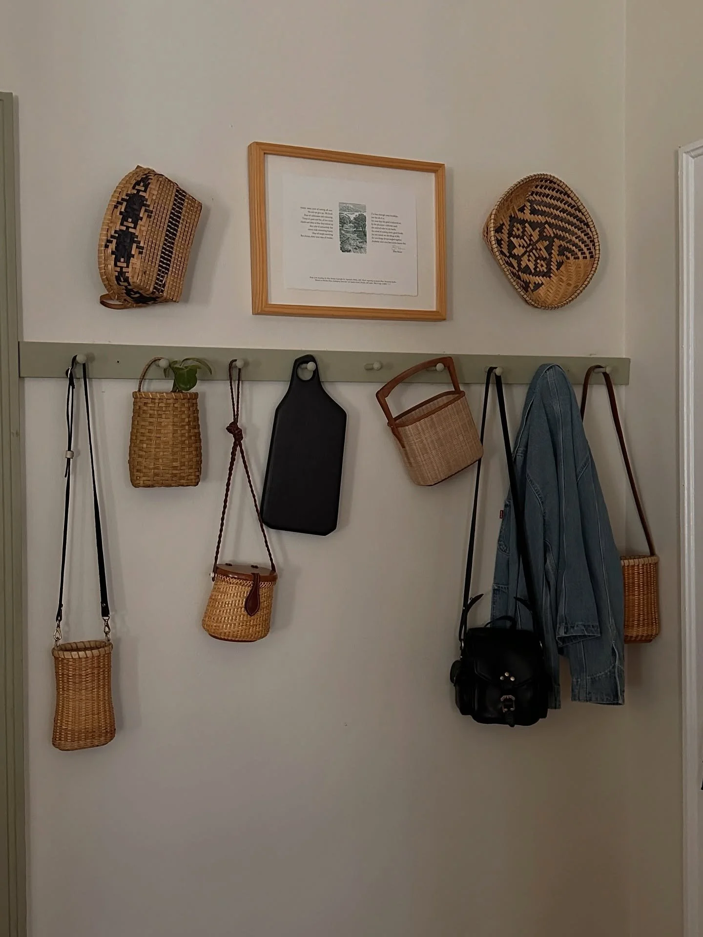 @jurid1942&rsquo;s and my baskets (mostly hers) from 2000-2024