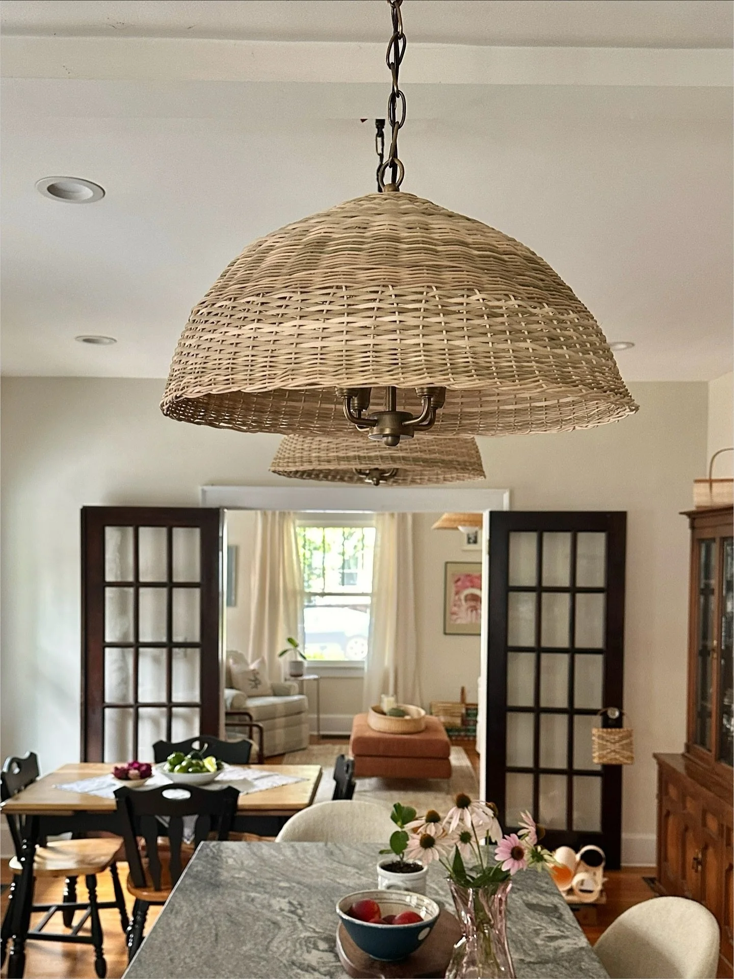 These pendants are the only time I&rsquo;ve made baskets intentionally for myself. It wasn&rsquo;t far off from the typical process, but weird and indulgent to know they&rsquo;re for me. It&rsquo;s a relief to pass off most of my work because that ma