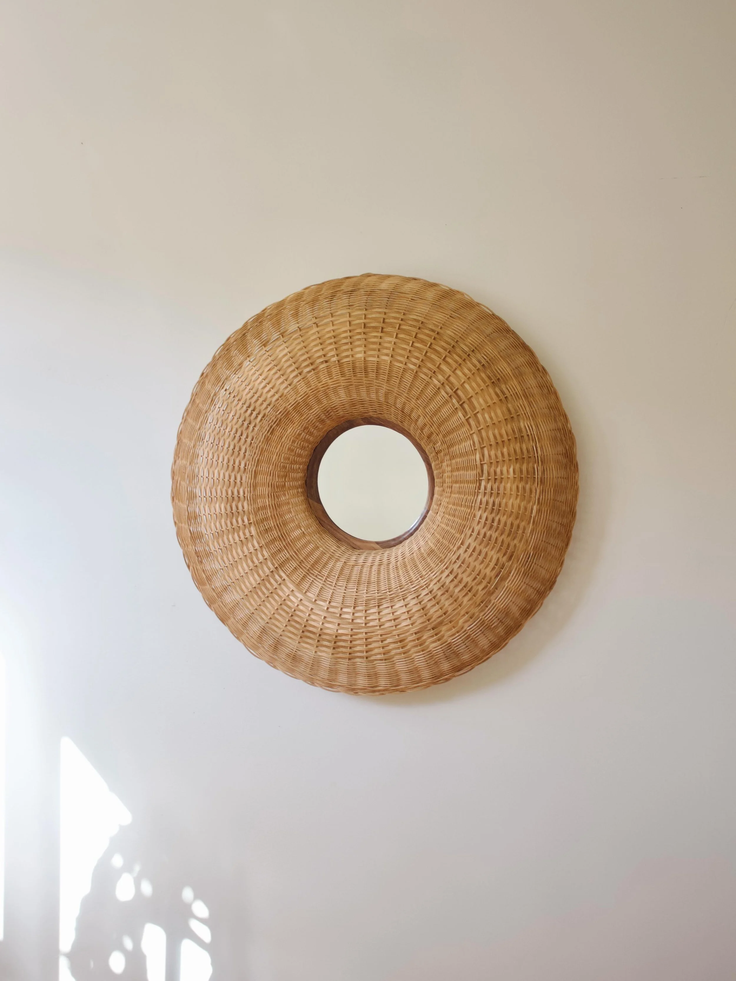 Another mirror, a little more pattern play 🌀 (sold)