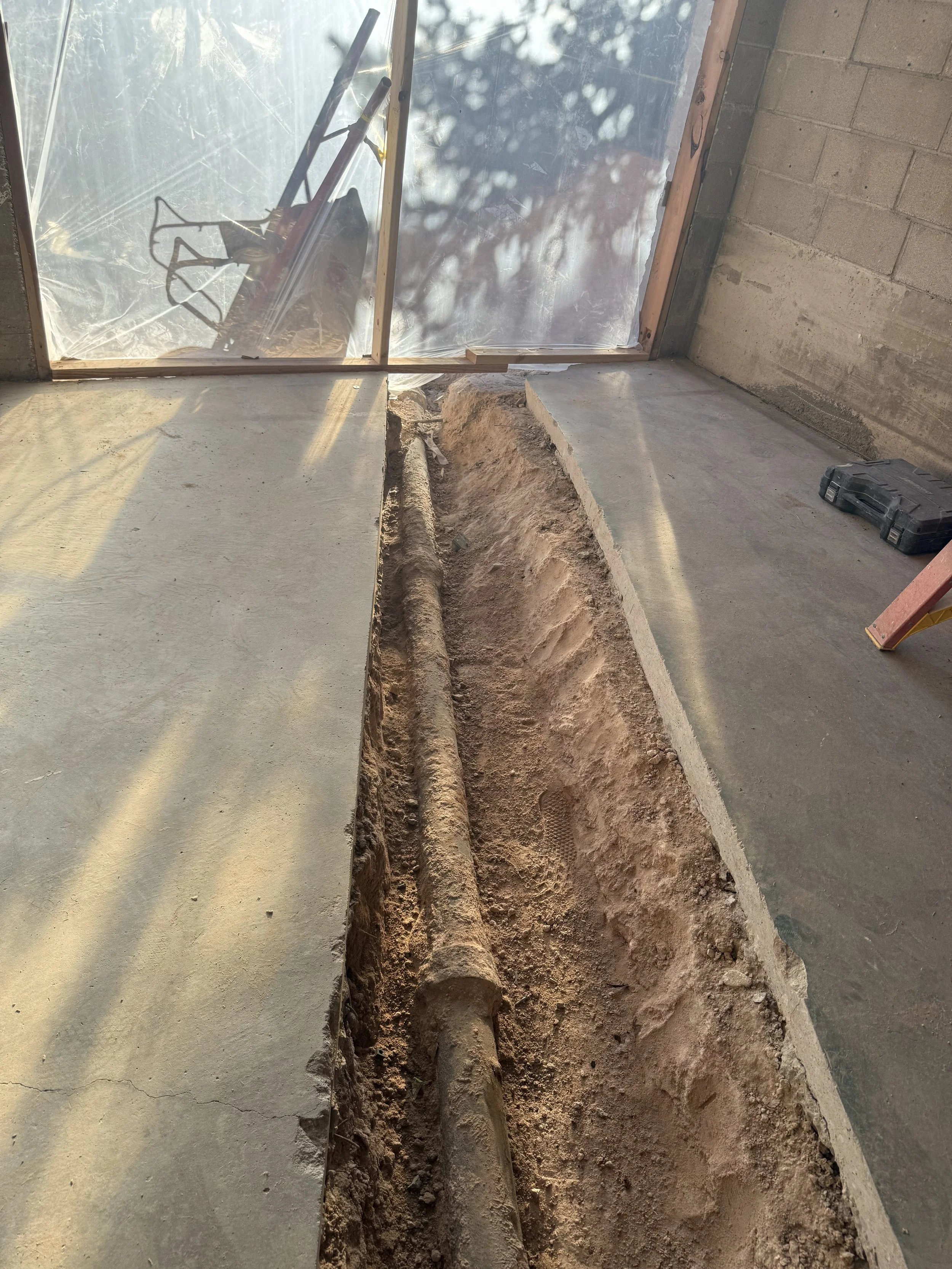 Galvanized Pipe Before