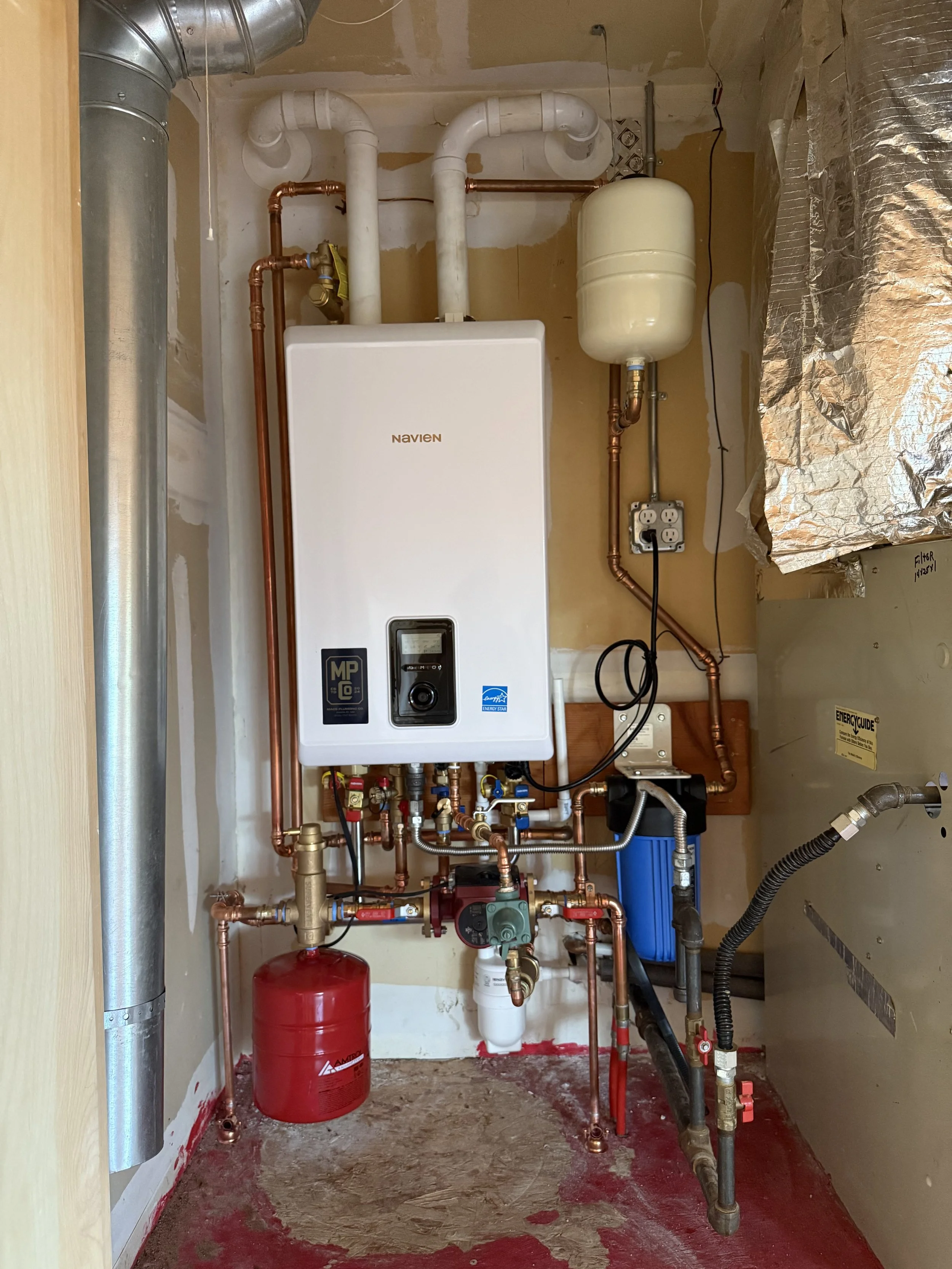 Navien Tankless Combi Boiler