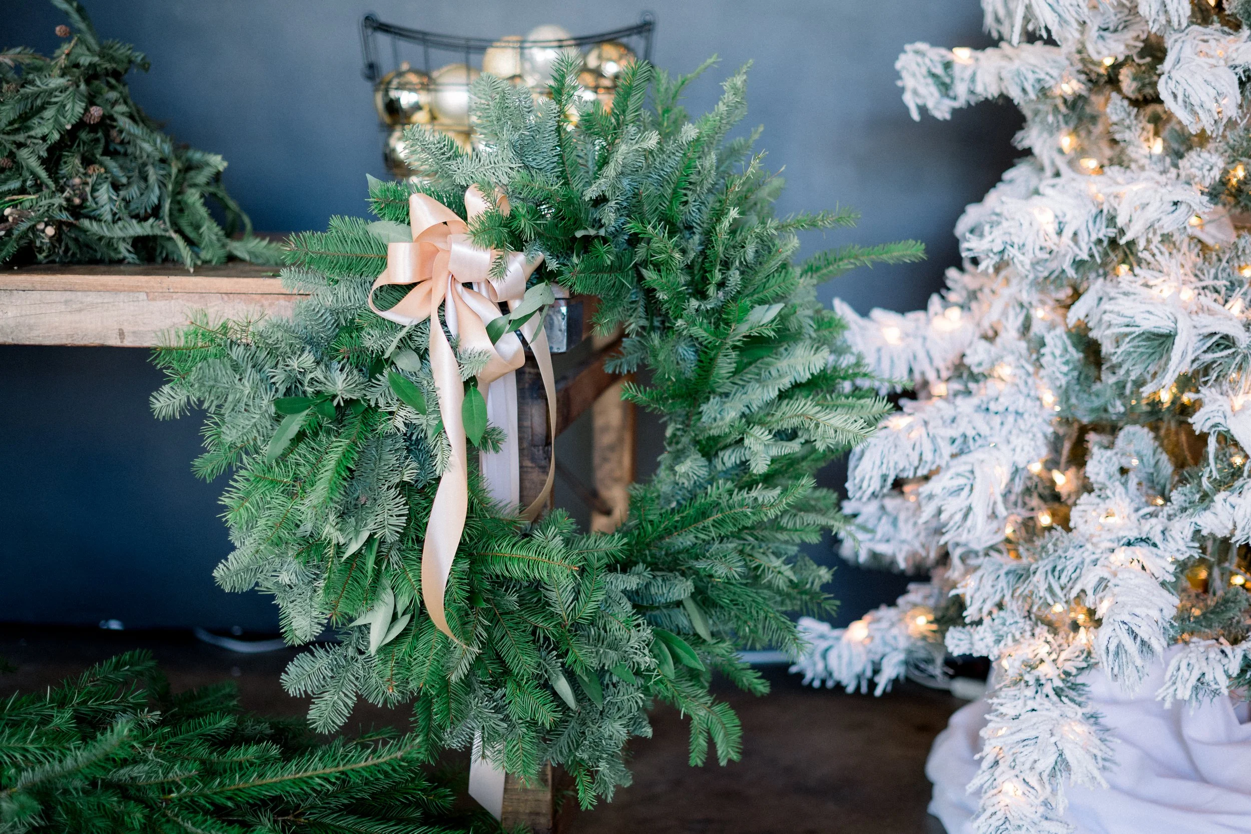 Amber Mustain Floral Design | Wreath Workshop 2025