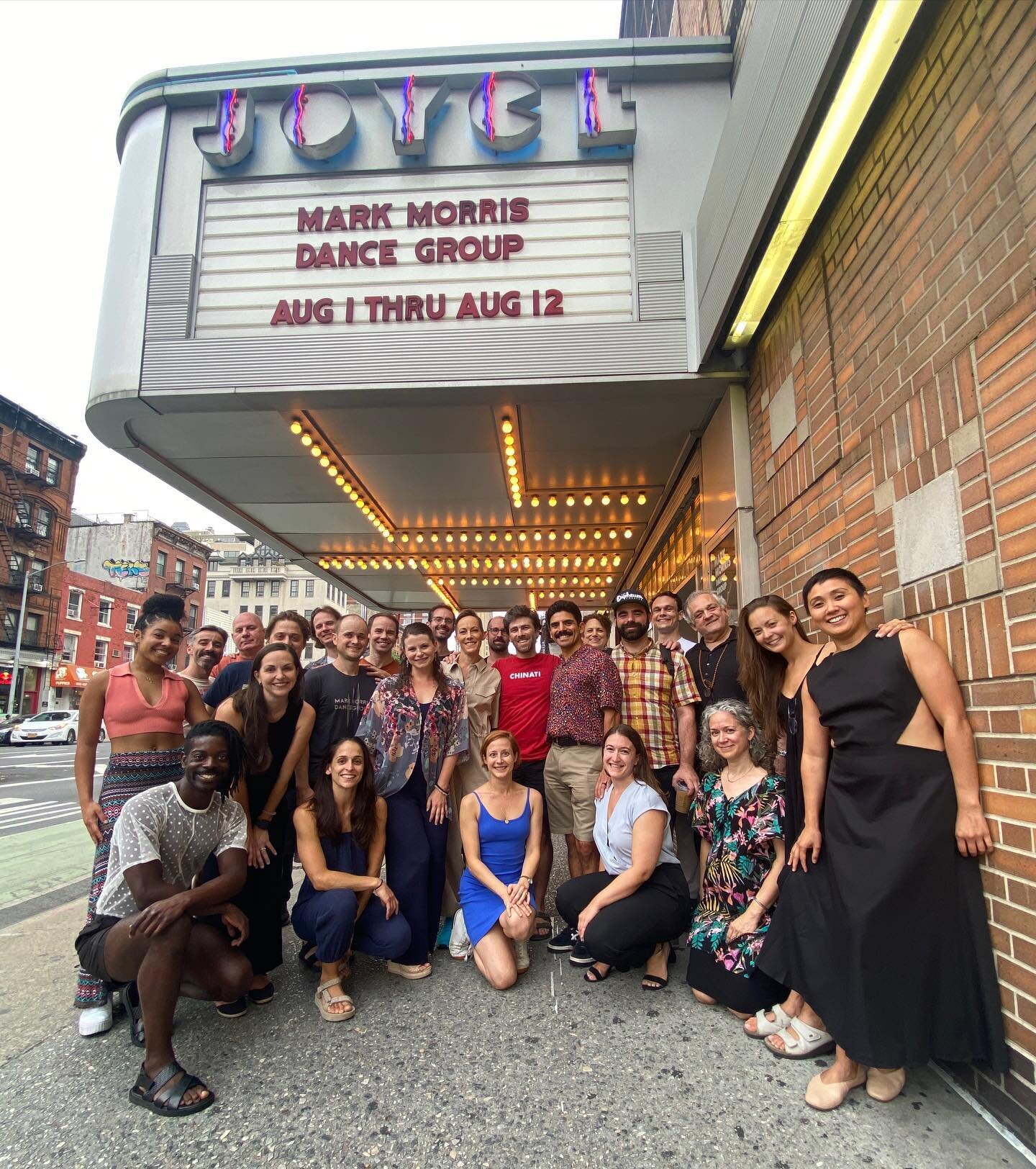 ✨Two Amazing Weeks @thejoycetheater with @markmorrisdance ✨
&bull;
&bull;
We did it! Grateful, tired, and oh so fulfilled. Love dancing with my @markmorrisdance fam and sharing what we love to do with the incredible dance goers in NYC. 
&bull;
&bull;